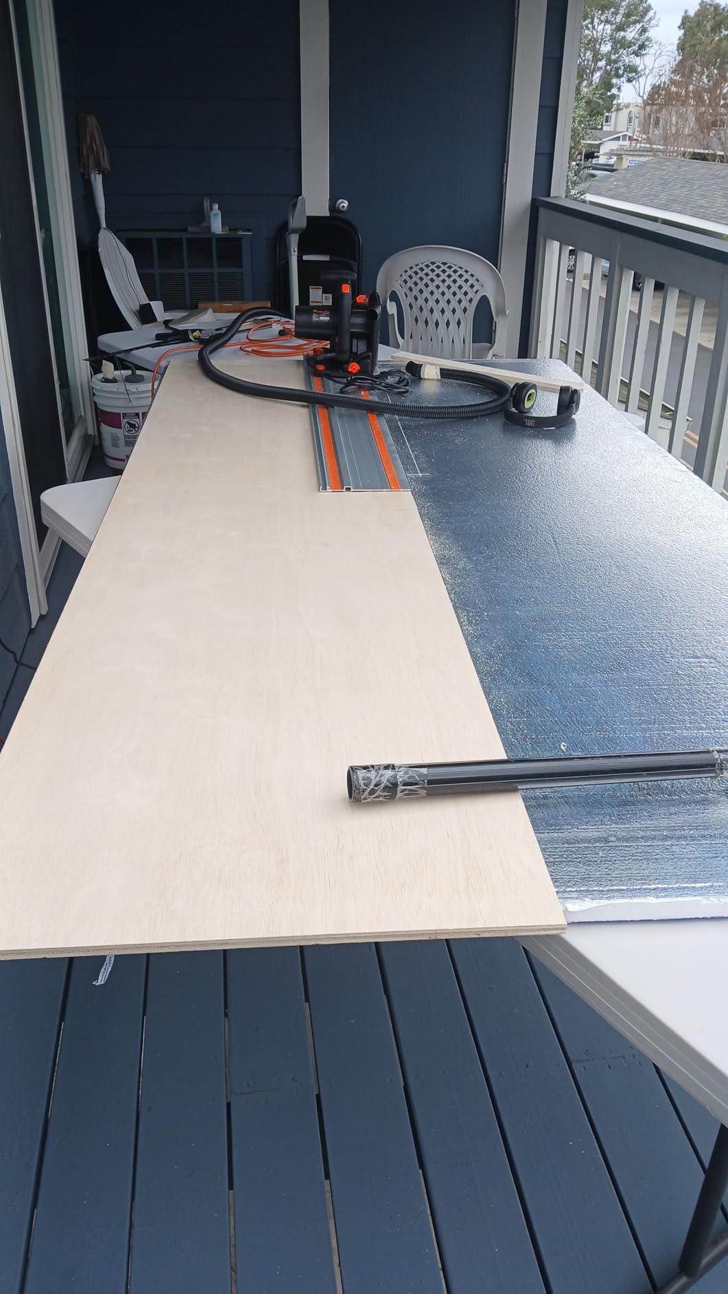 WEN 7.25-Inch Track Saw, Variable Speed (CT1274), Corded Electric customer photo 1