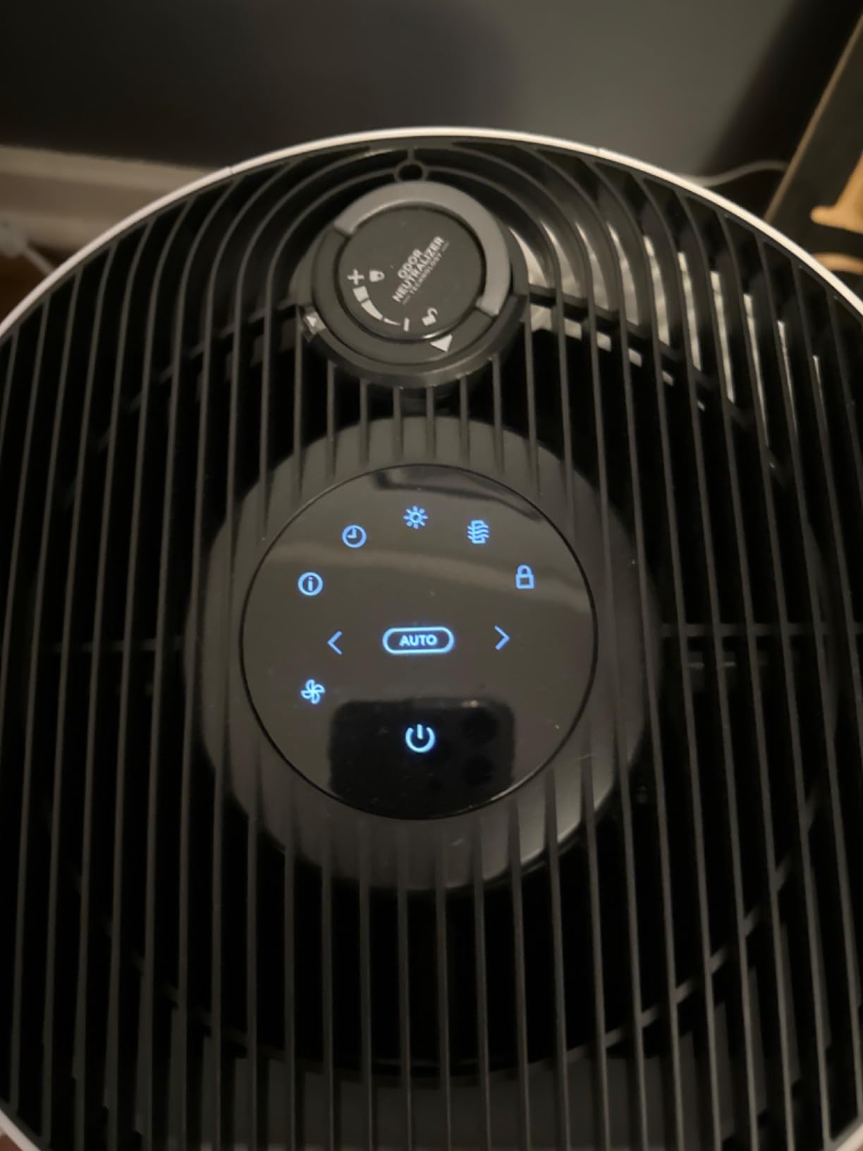 Shark Air Purifier for Home, NeverChange Max, 1,300 sq. ft. for Large Room, Kitchen, Home Office, HEPA-Exceeding Filter, Captures Pollutants, Pet Dander, Dust, Odor, Smoke, and More, HP301, Grey customer photo 1