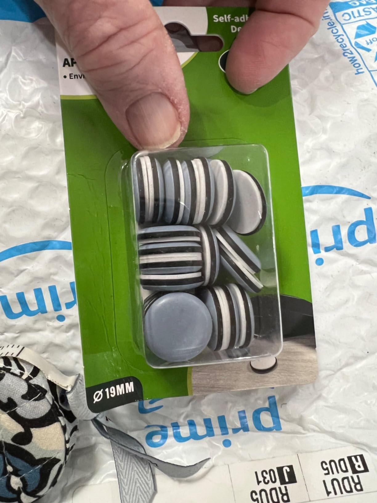 Kitchen Sliders for Counter - Self Adhesive Small Appliance Slider - 3/4'' 24PCS Blue customer photo 2