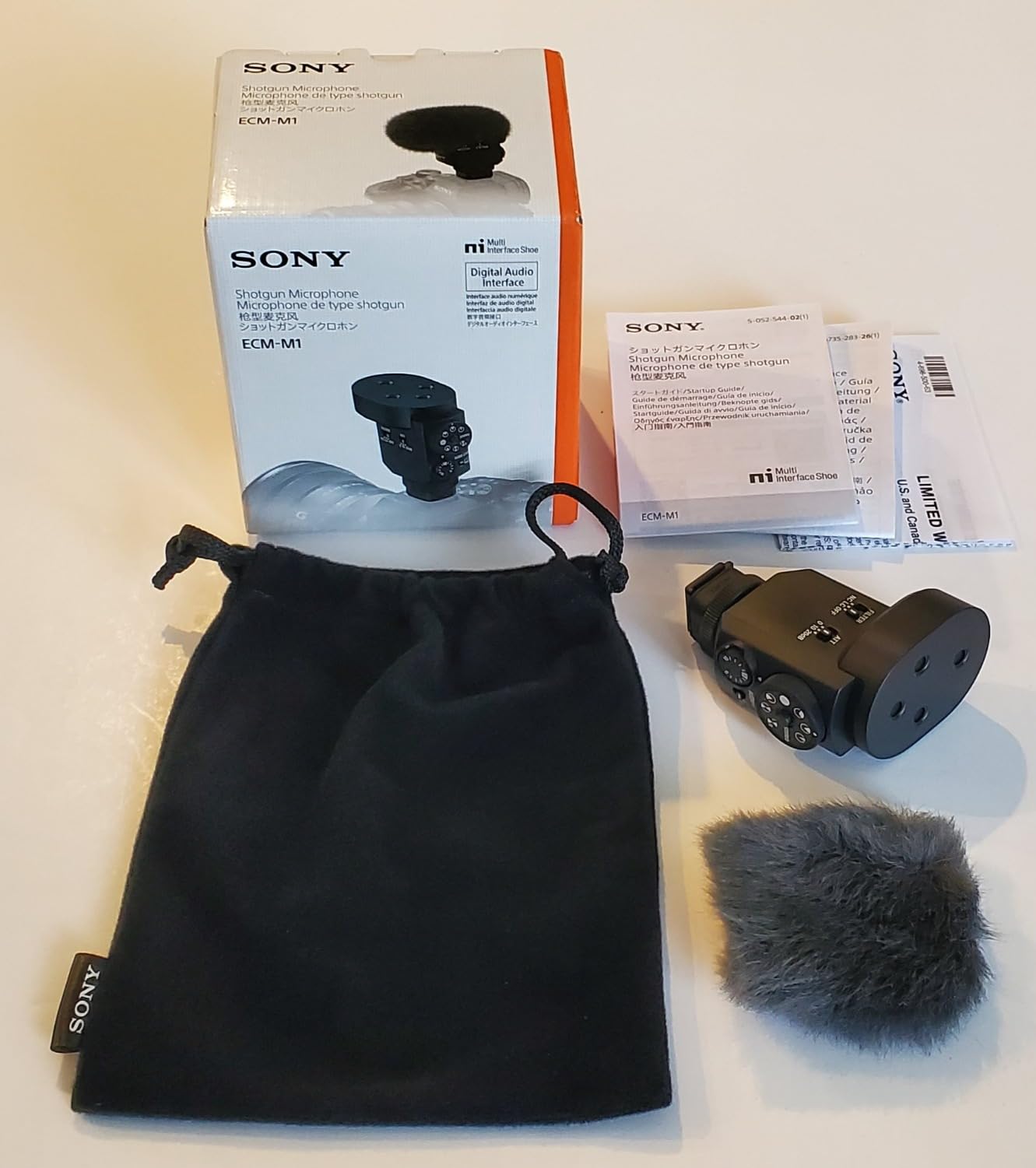Sony Digital Shotgun Microphone ECM-M1 customer photo 2