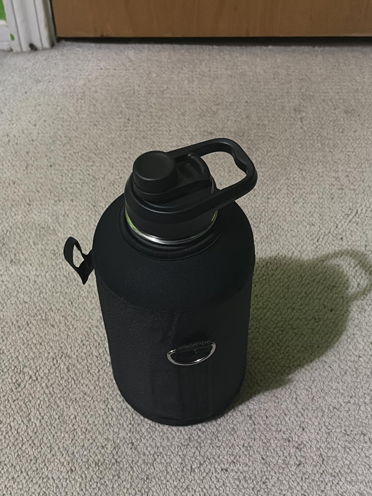 RAYMYLO Insulated Water Bottle 40 oz, Triple Wall Vacuum Stainless Steel (Cold for 36Hrs, Hot for 18Hrs), Leak Proof & Non-BPA, Modern Water Flask Jug with Paracord Handle & Straw Spout Lids customer photo 2