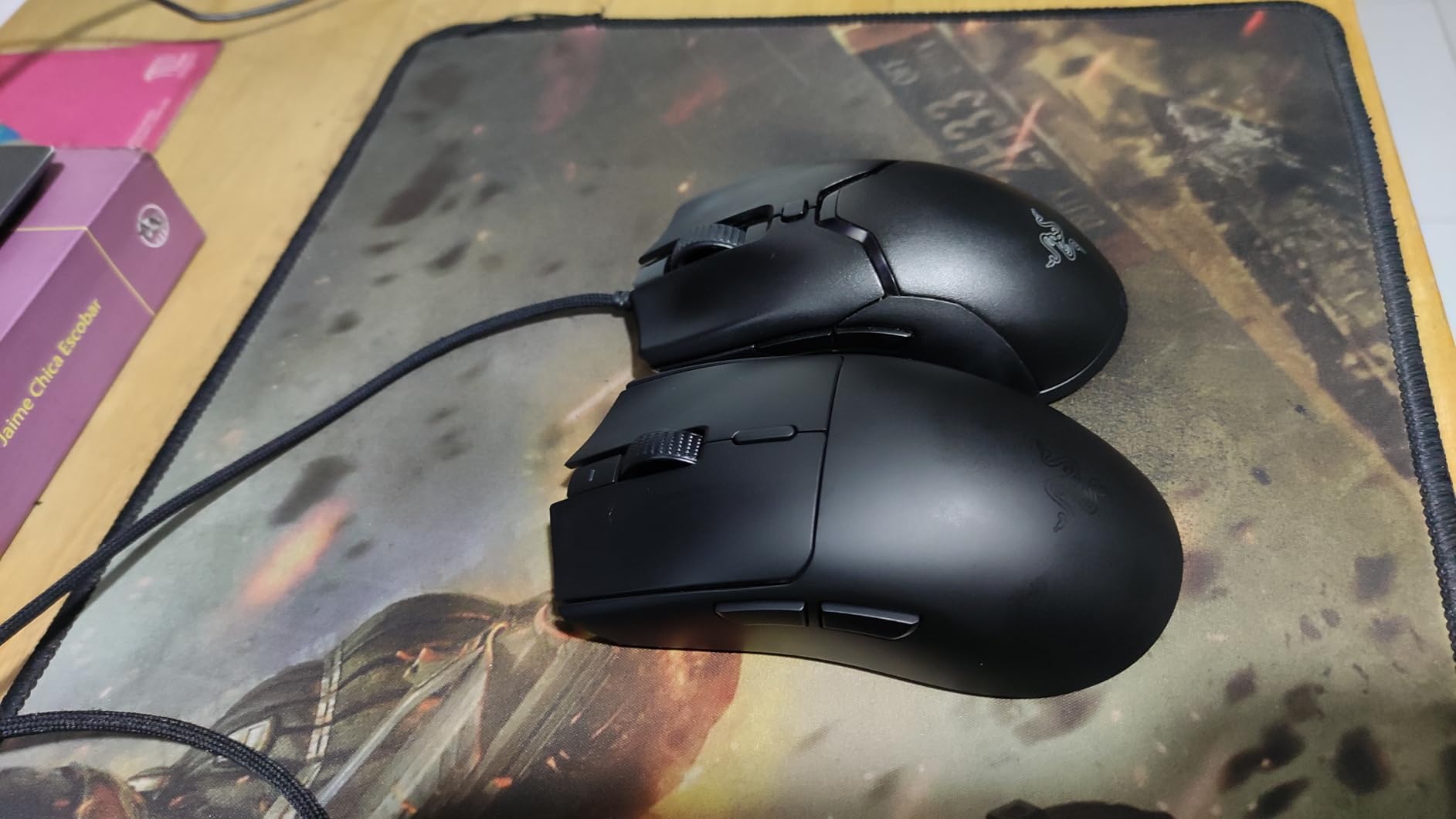 Razer Viper V3 HyperSpeed Gaming Mouse - Optical - Wireless - Radio Frequency - 2.40 GHz - USB - 30000 dpi - 6 Programmable Button(s) - Right-Handed - 1 x AA Battery Supported customer photo 2