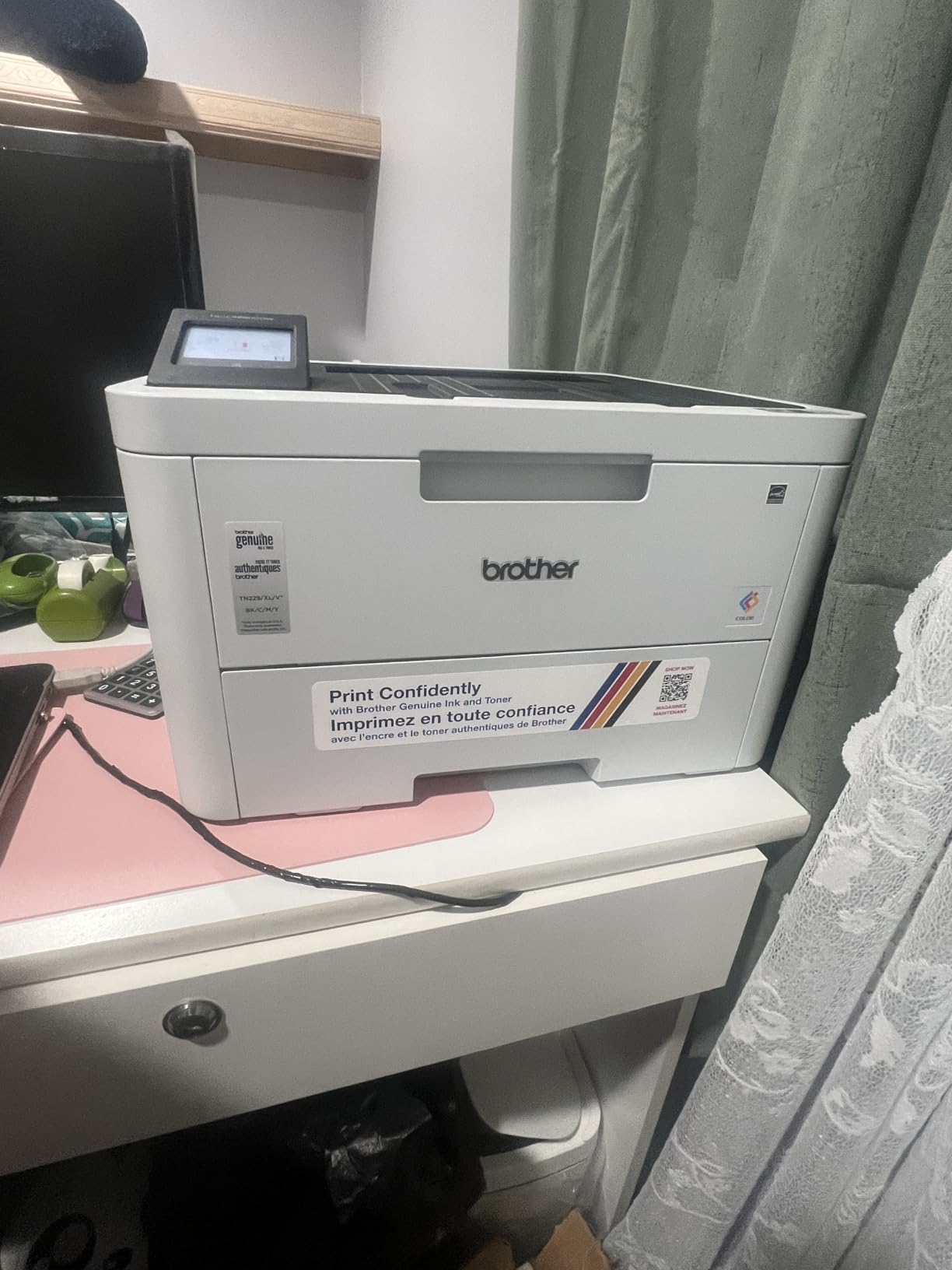 Brother HL-L3280CDW Wireless Compact Digital Color Printer with Laser Quality Output, Duplex, Mobile Printing and Ethernet customer photo 2