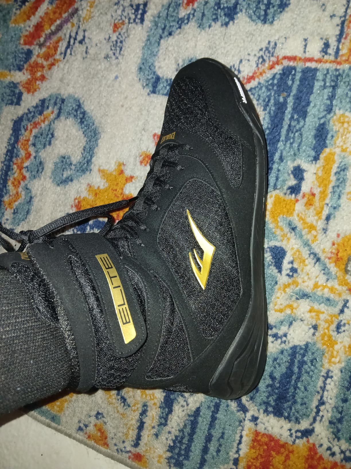 Everlast Elite V2 Boxing Shoes: Your Ultimate Training Companion for Excellence and Durability customer photo 2
