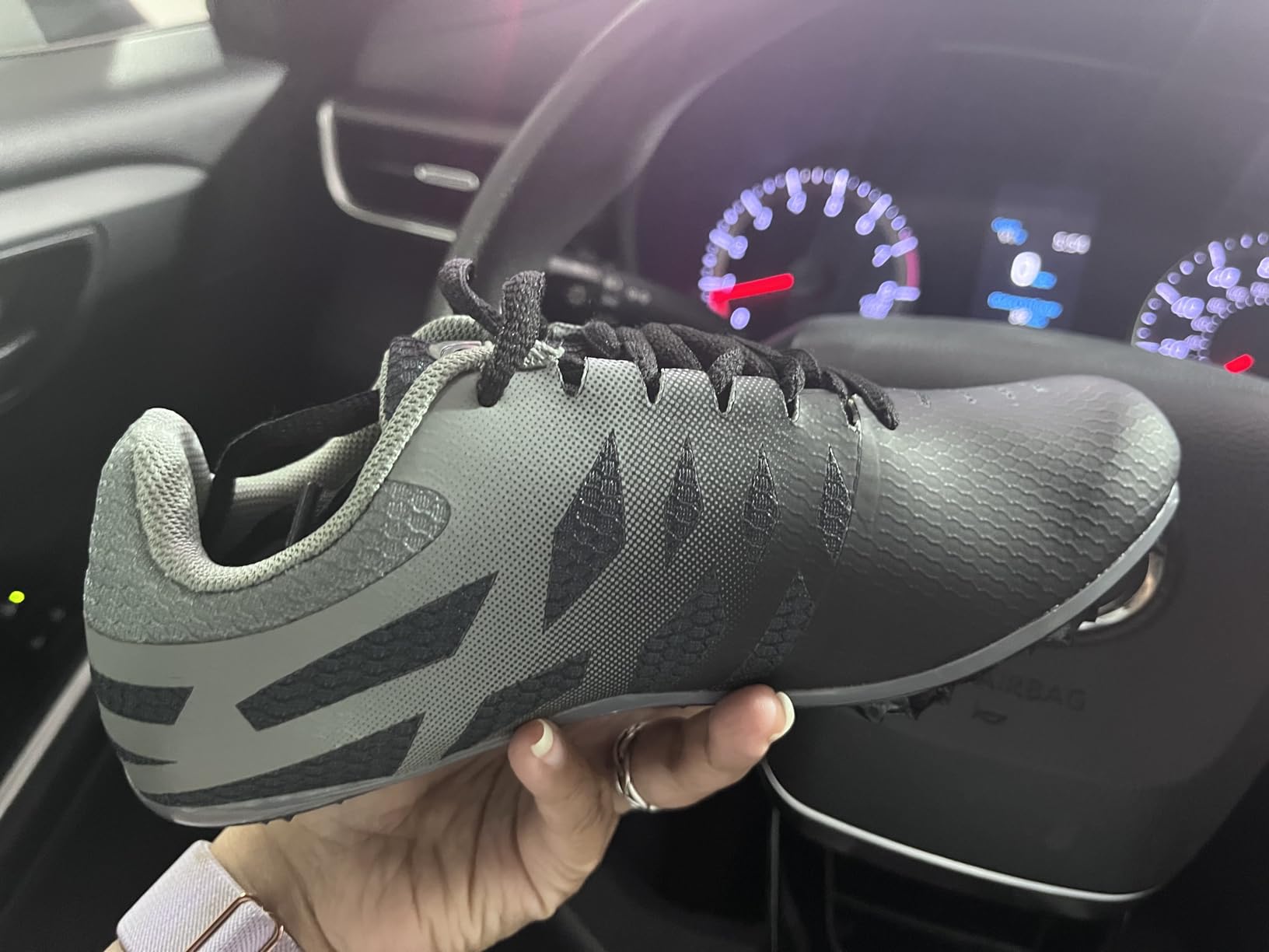 Track and Field Shoes for Men Women Kids 8 Spikes 100-400 Meter Running Racing Shoes Professional Sprint Sport Sneakers customer photo 1