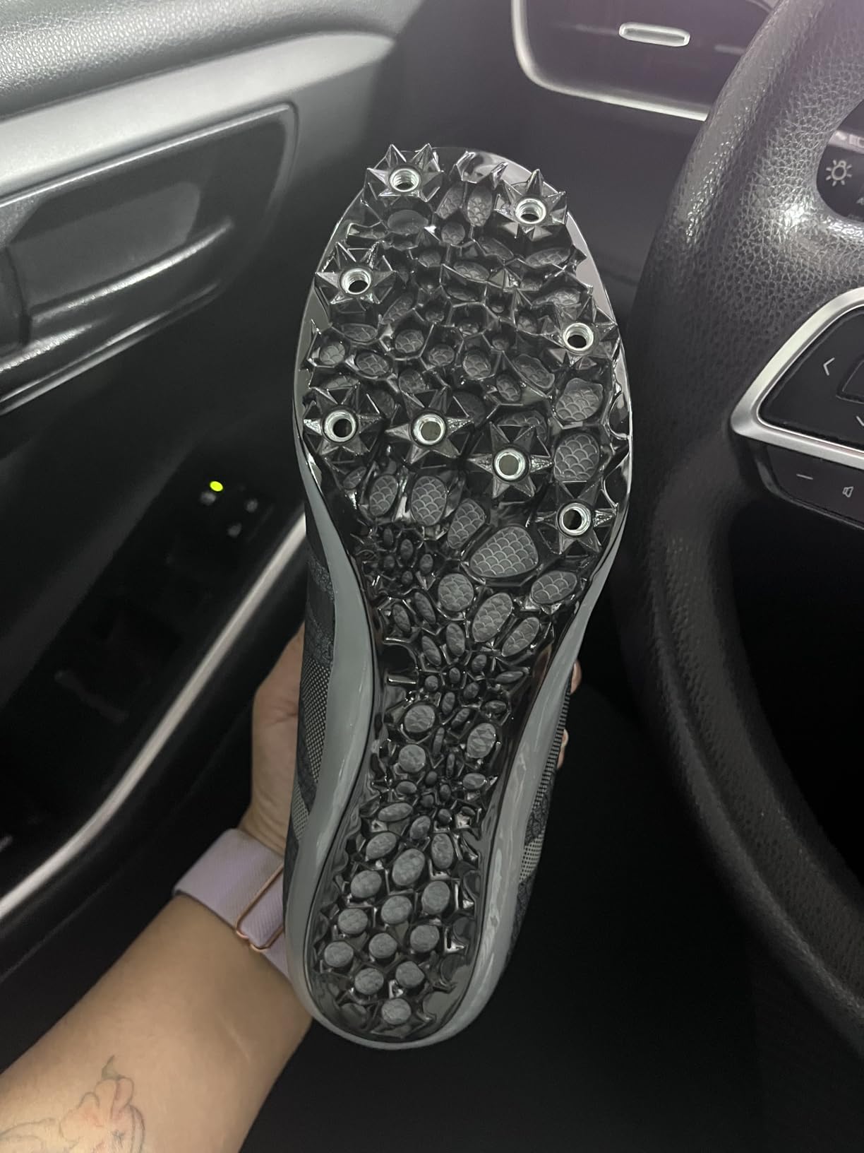 Track and Field Shoes for Men Women Kids 8 Spikes 100-400 Meter Running Racing Shoes Professional Sprint Sport Sneakers customer photo 2