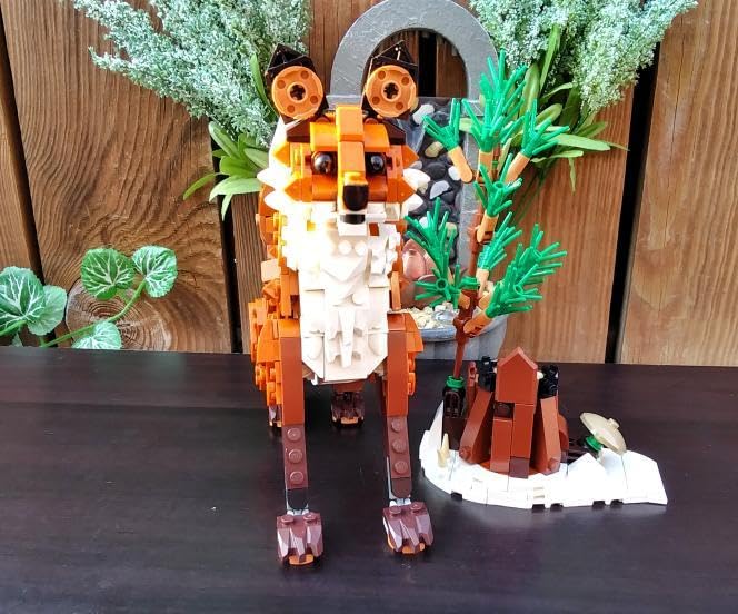 Creator 3 in 1 Forest Animals Red Fox Toys - Building Toys for Kids, Boys & Girls, Ages 9+ - W/ 3 Building Options into Fox, Owl, or Squirrel - Gift for Birthdays - 31154 customer photo 1