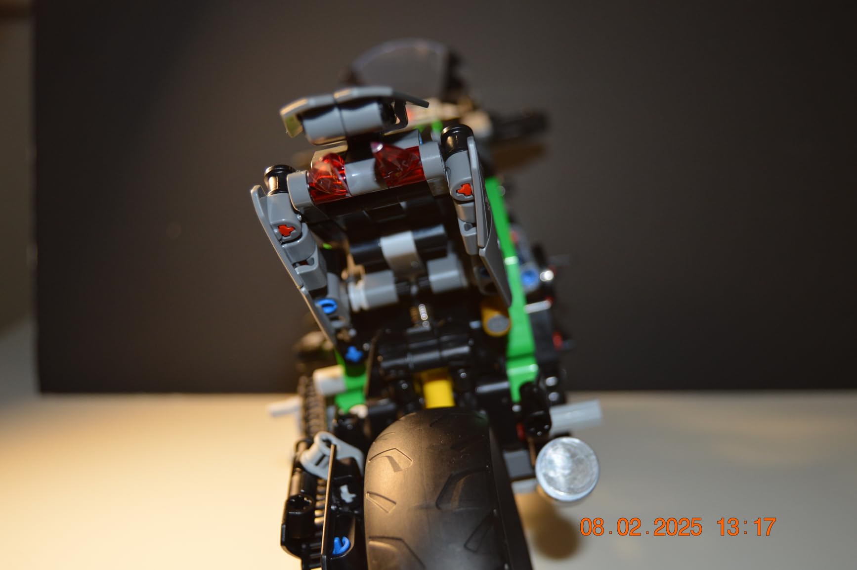 LEGO Technic Kawasaki Ninja H2R Motorcycle Toy, 42170 customer photo 2