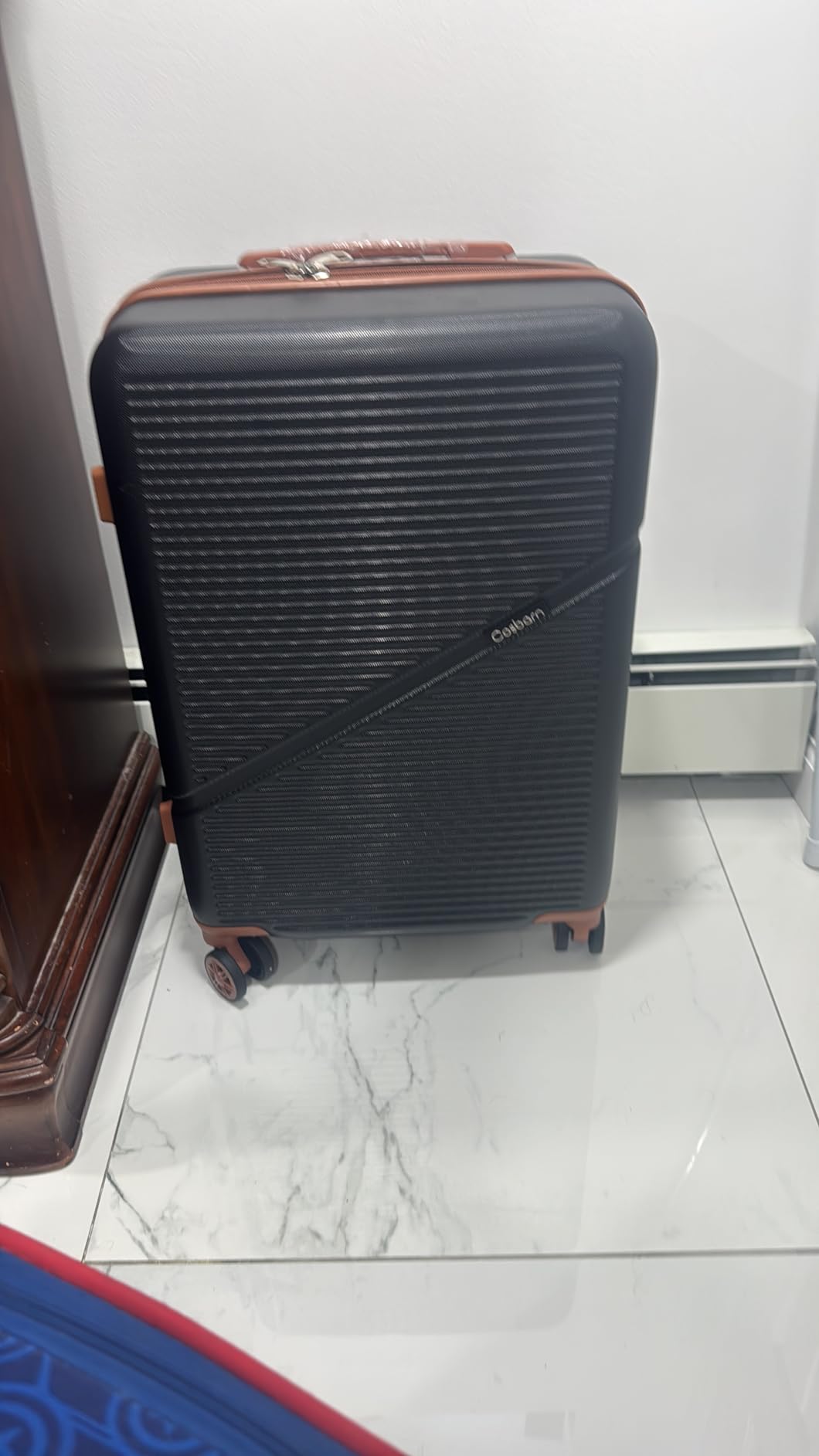 Coolife Luggage Sets 5 Piece Suitcases with Wheels, ABS Hard Case Luggage with TSA Lock Spinner Wheels customer photo 1