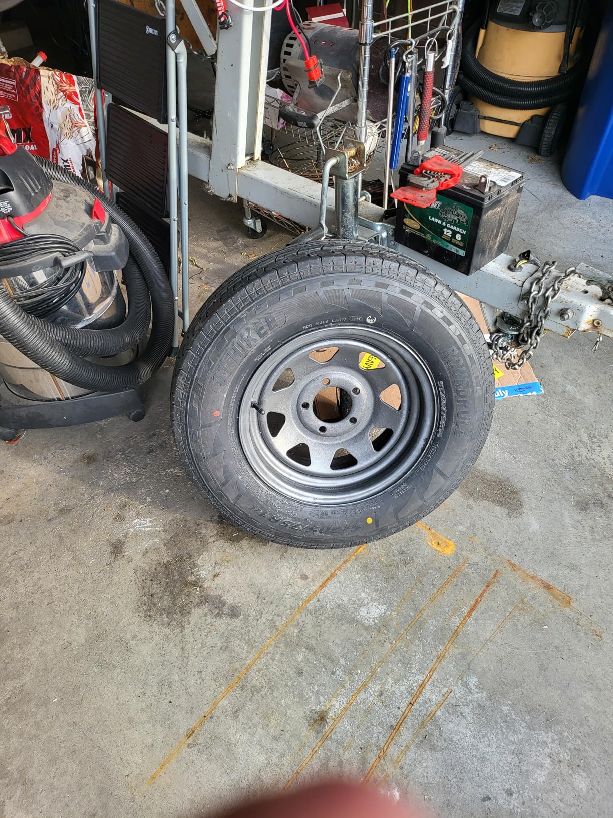 Roundrule ST Hikee Semi Steel Premium Trailer Radial Tire-ST225/75R15 Load Range E LRE 10-Ply BSW Black Side Wall customer photo 1