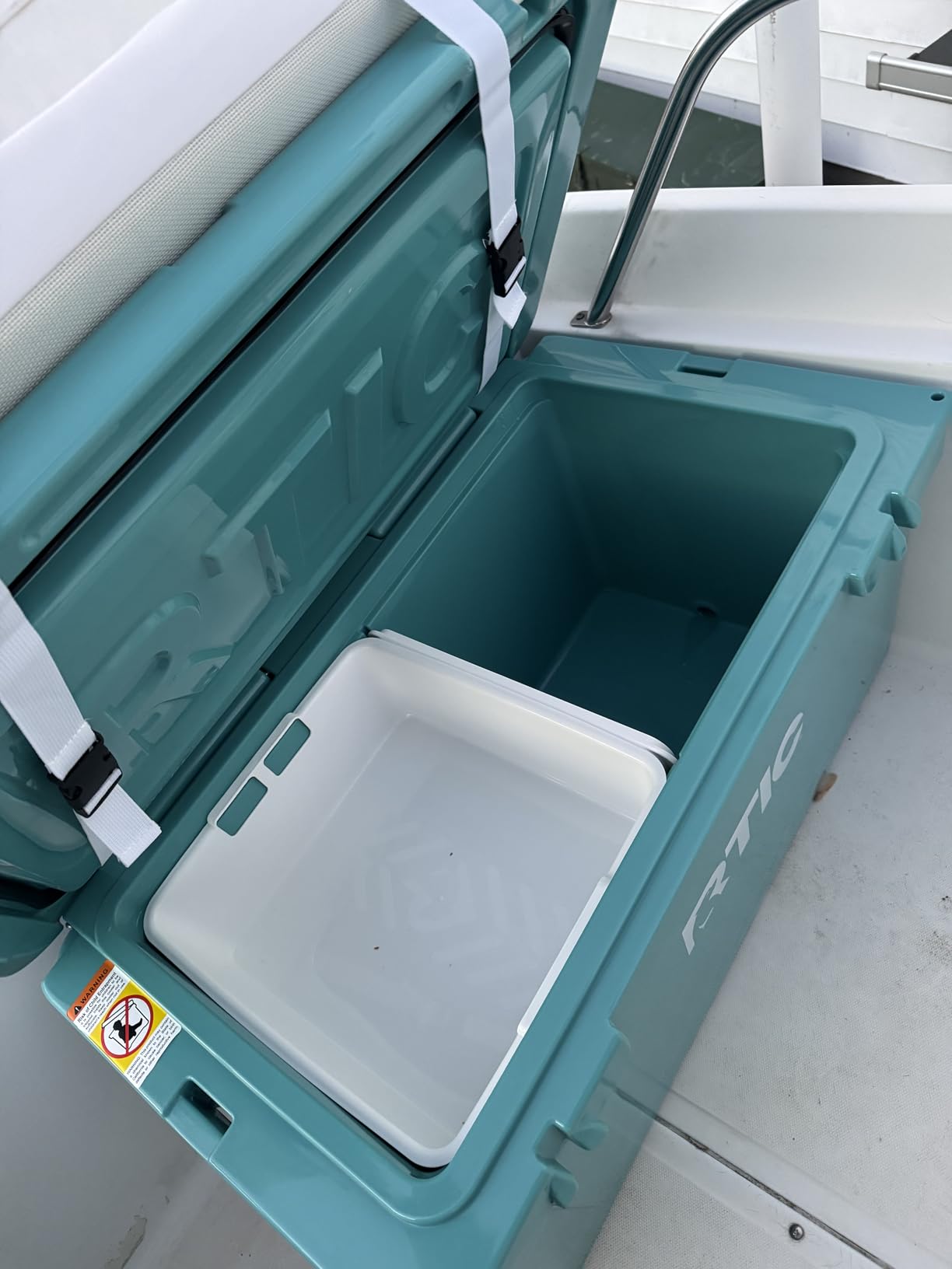 RTIC 65 QT Ultra-Tough Cooler Hard Insulated Portable Ice Chest Box for Beach, Drink, Beverage, Camping, Picnic, Fishing, Boat, Barbecue customer photo 2