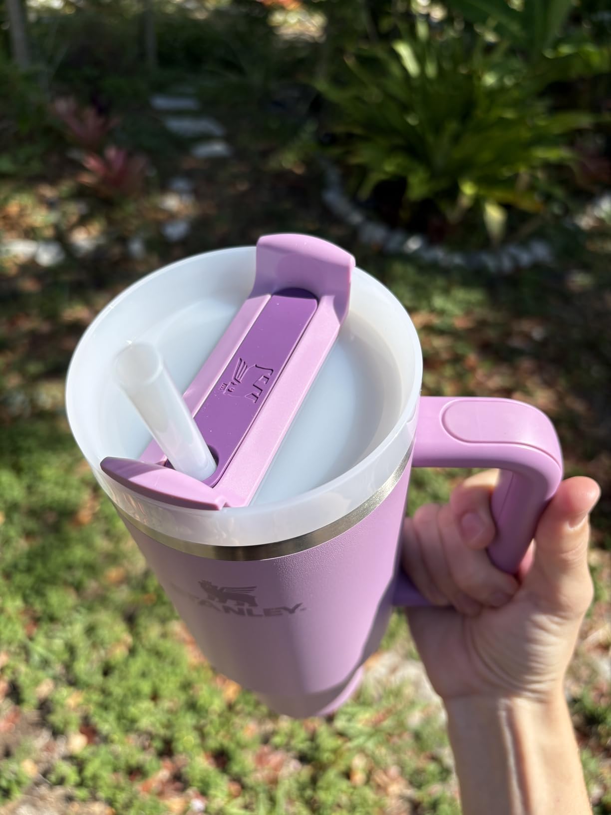STANLEY Quencher H2.0 Tumbler with Handle and Straw 30 oz | Flowstate 3-Position Lid | Cup Holder Compatible for Travel | Insulated Stainless Steel Cup | BPA-Free | Ash customer photo 2