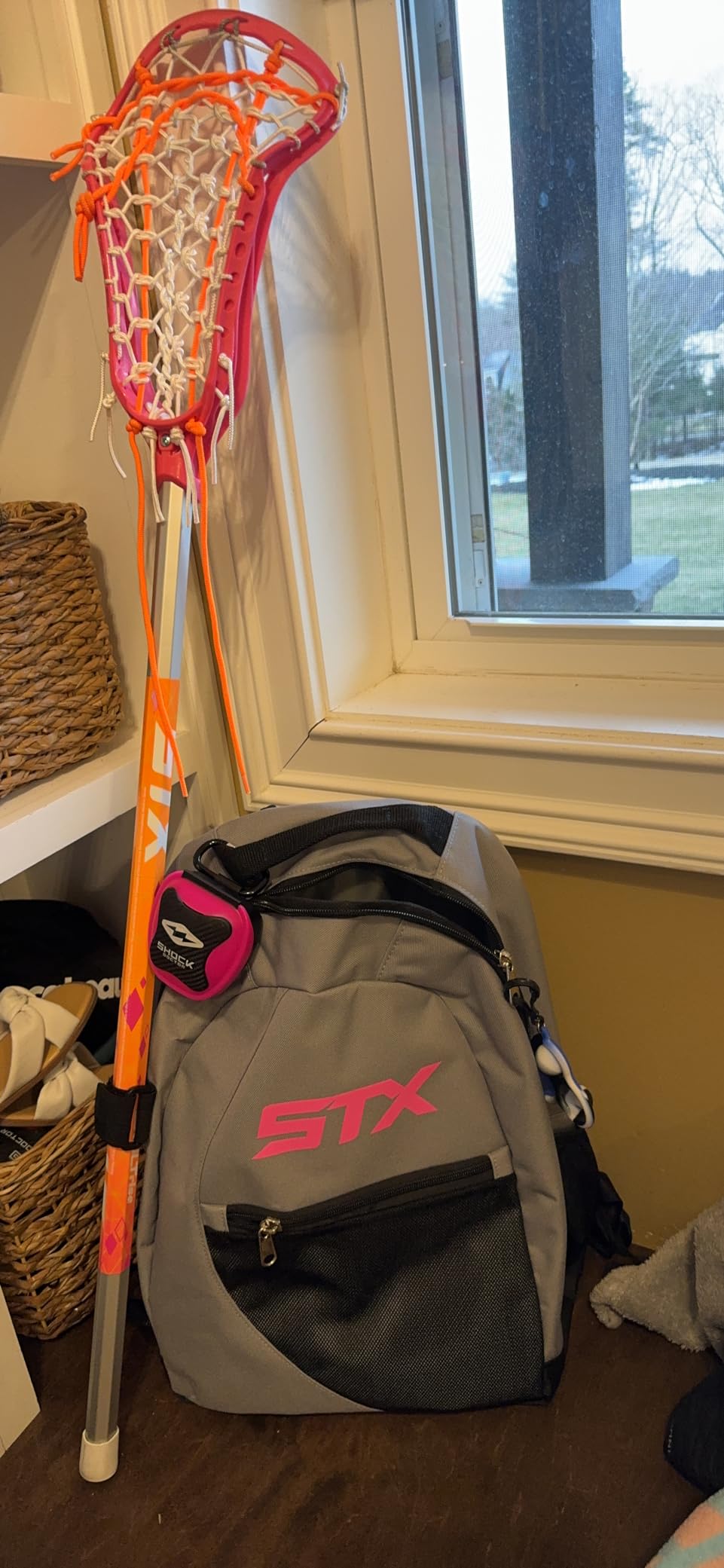 STX Exult Rise Girl's Lacrosse Starter Set with Stick, Goggles & Backpack customer photo 2