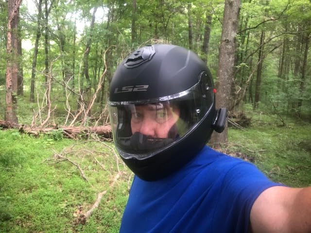 LS2 Helmets Strobe II Modular Motorcycle Helmet W/ SunShield customer photo 2