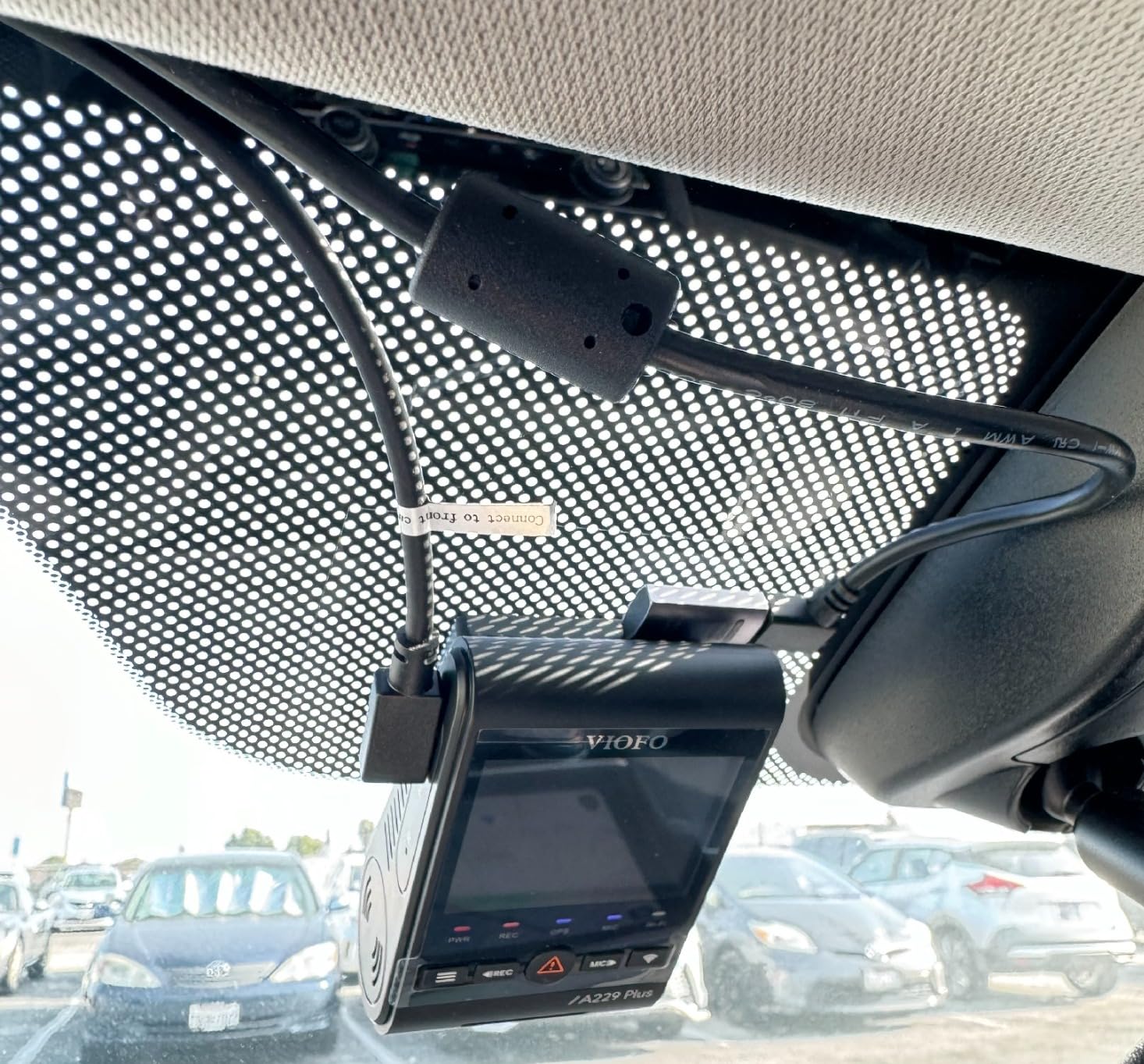 VIOFO A229 Plus Dash Cam Front and Rear, Dual STARVIS 2 Sensors, 2 Channel HDR, 1440P+1440P Voice Control, 5GHz Wi-Fi, Ultra-Precise GPS customer photo 2