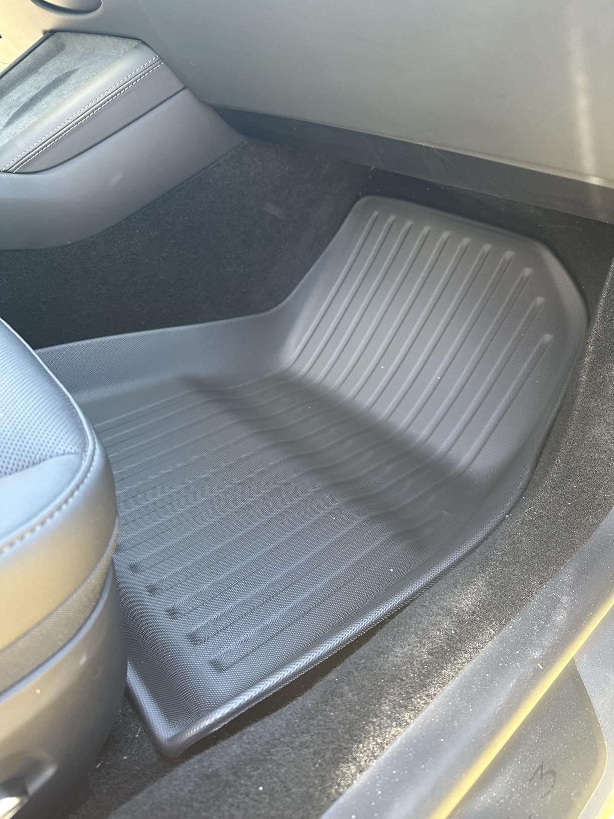 6PCS All-Weather TPE Floor Mats & Cargo Liner Set - Compatible with 2024-2026 Model 3 Highland/Standard | Custom Fit Anti-Slip Interior Protection customer photo 2