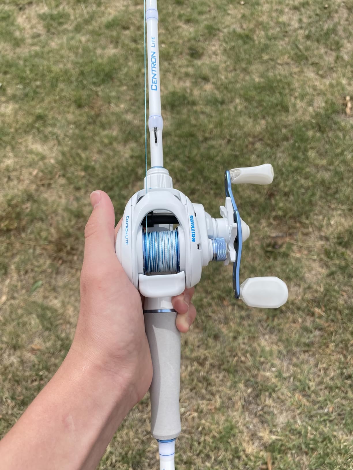 KastKing Centron Lite Fishing Rod and Reel Combo, IM6 Graphite 2Pc Blanks - Baitcasting Model customer photo 1
