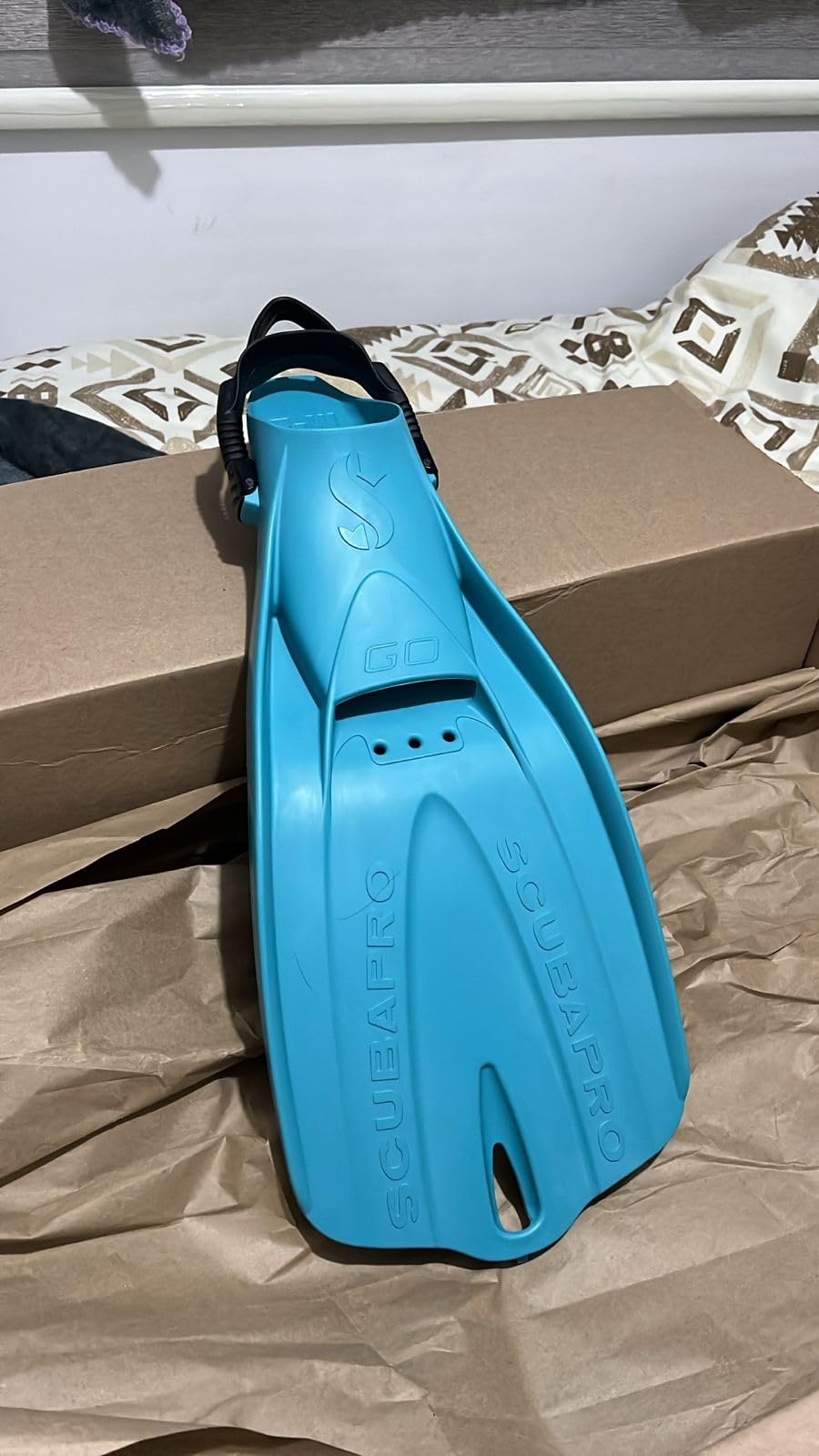 SCUBAPRO GO Travel Scuba Diving Fin for Snorkeling and Swimming, Open Heel Strap customer photo 2