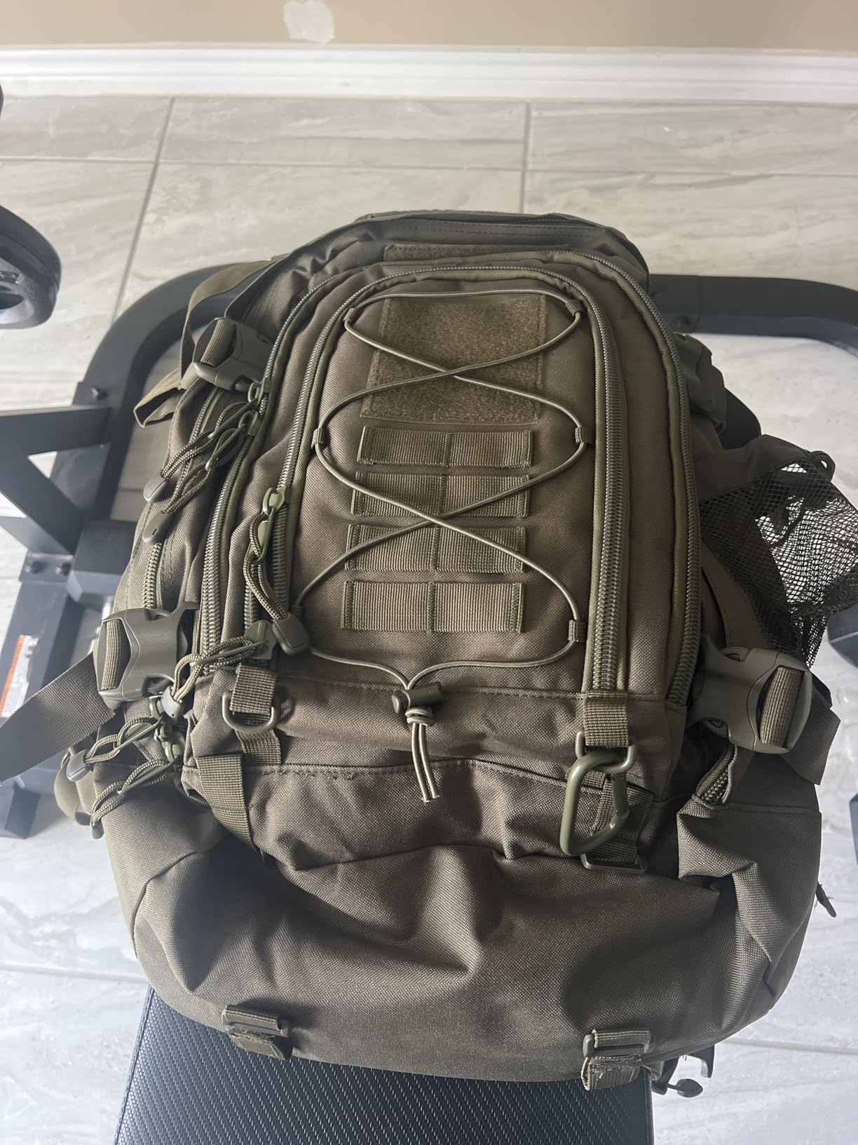 Miramrax Tactical Backpack Military Army Daypack - Assault Pack for Men Molle Backpacks Bug Out Bag 3 Day Pack for Hiking Camping Travel Hunting Rucksack Trekking Black customer photo 1