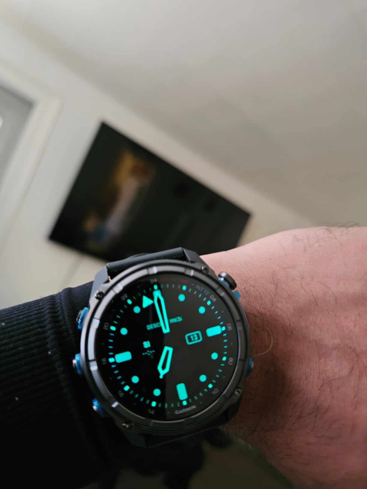 Garmin Descent Mk3i, Dive Computer and Multisport GPS Smartwatch, Air Integration, Black customer photo 1