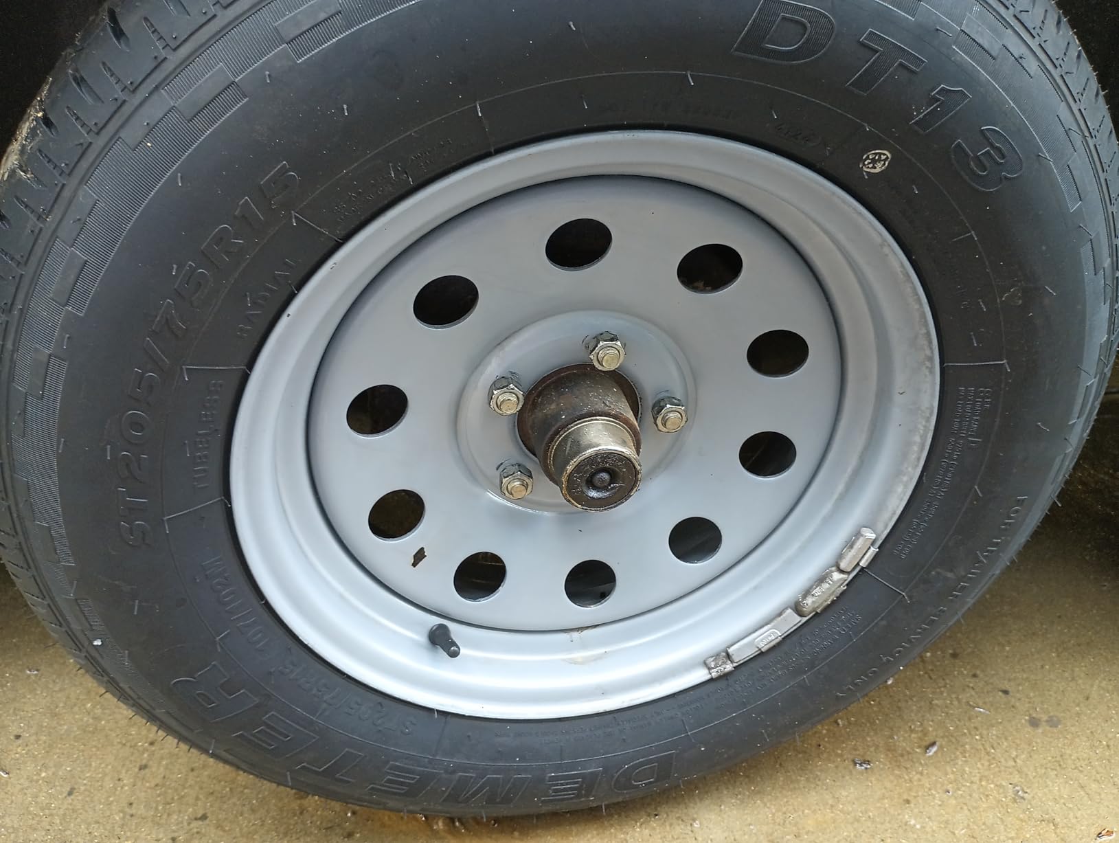 DEMETER ST205/75R15 Trailer Tires Set of 2-205/75/15 Trailer Tire 8 Ply Load Range D Heavy Duty Radial customer photo 1