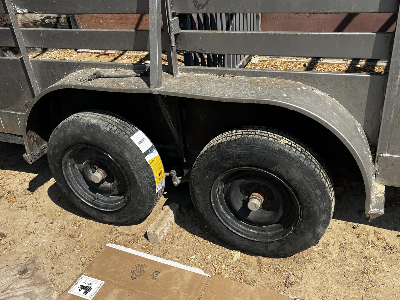 DEMETER ST205/75R15 Trailer Tires Set of 2-205/75/15 Trailer Tire 8 Ply Load Range D Heavy Duty Radial customer photo 2