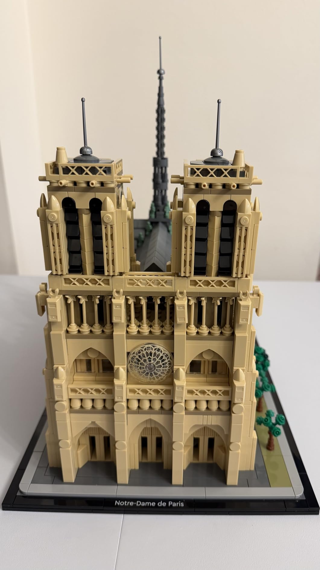 LEGO Architecture Notre-Dame de Paris Replica, Architectural Model Kit, Collectible Building Set for Adults, Build and Display Souvenir, Gift Idea for Lovers of History, Travel and Art, 21061 customer photo 2