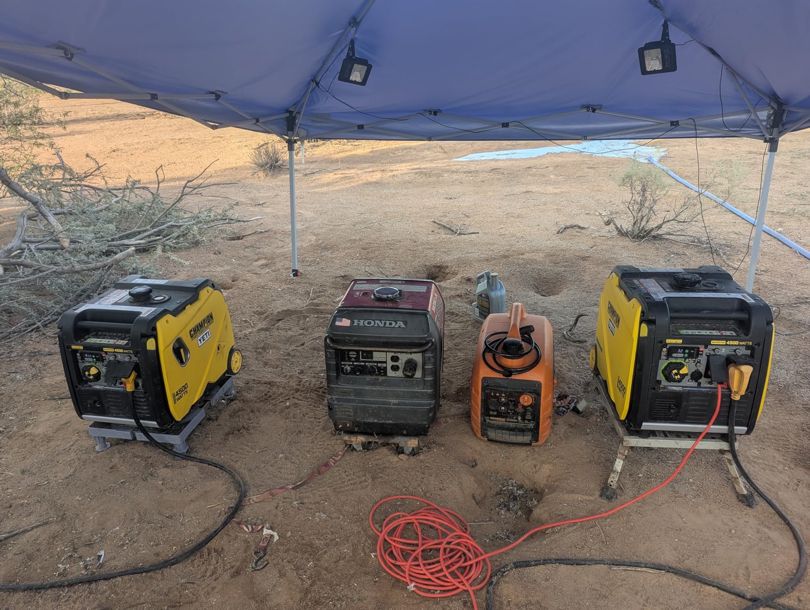 Champion Power Equipment 4500-Watt RV Ready Portable Inverter Generator with Quiet Technology and CO Shield customer photo 2