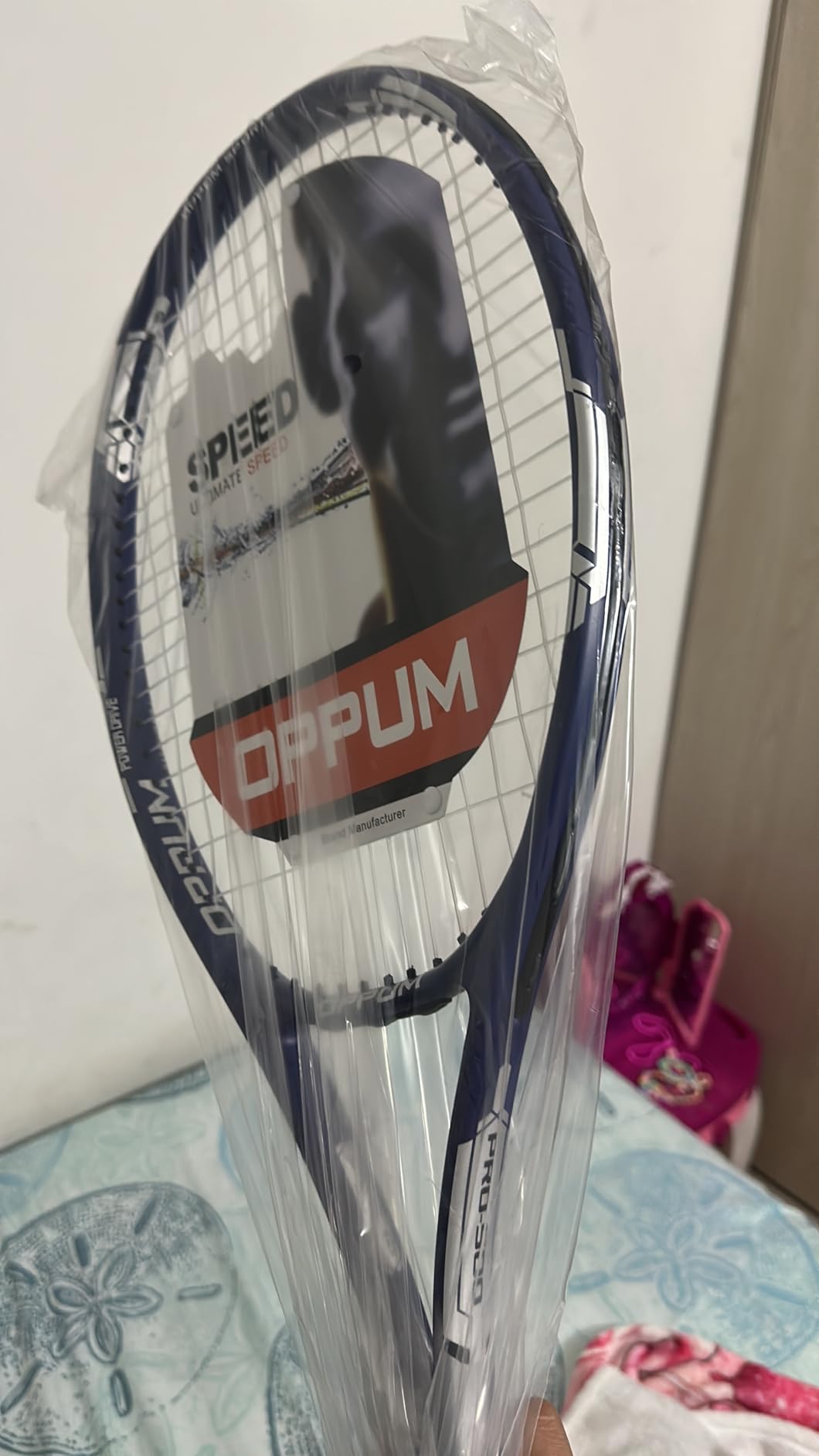 2-Pack Adult Tennis Rackets, 105 Sq Inch Oversized Head Pre-Strung for Beginners and Intermediate, Arm Friendly Vibration Control Set with Bag and Balls customer photo 2