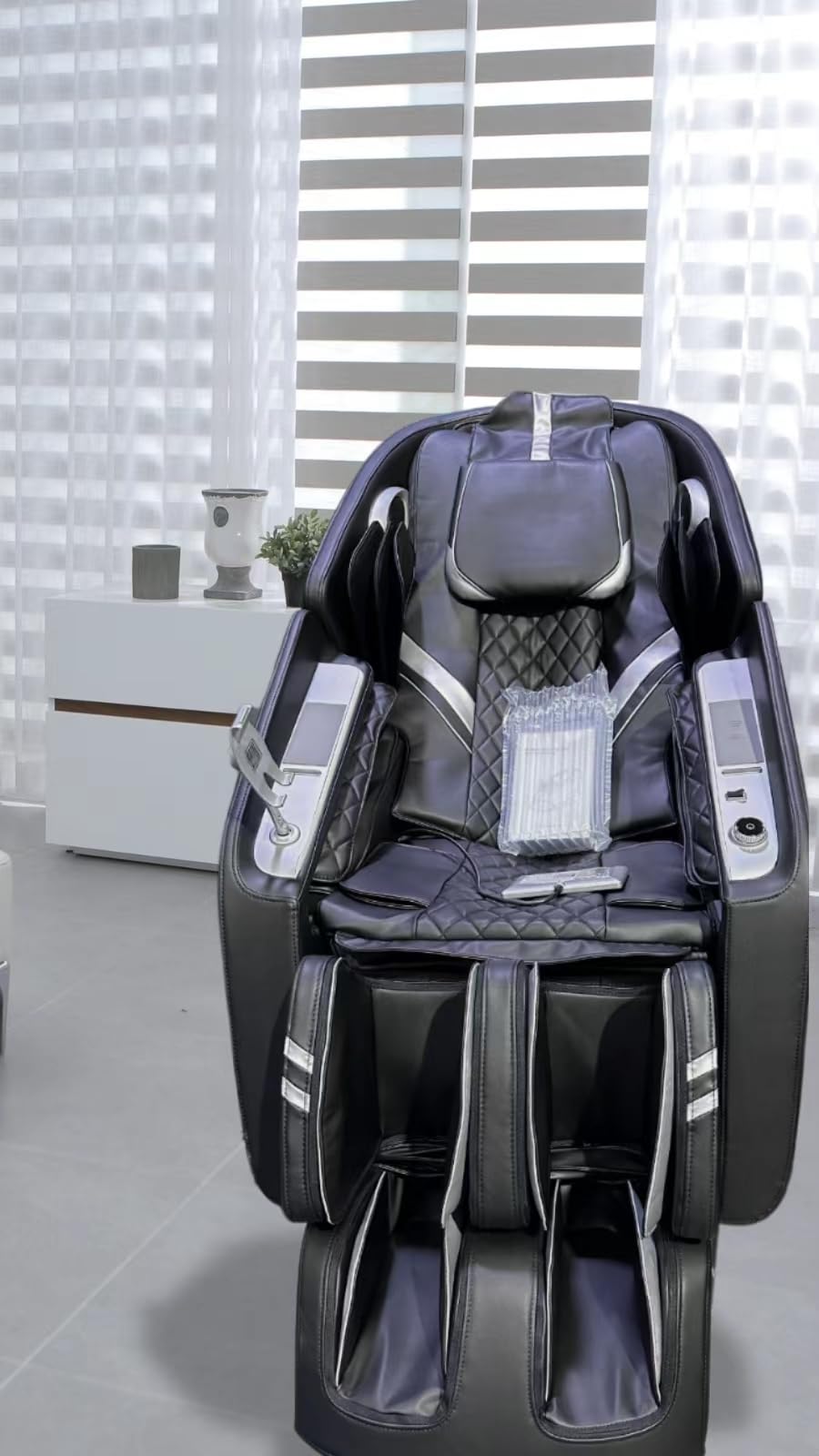 MassaMAX 4D Full Body Massage Chair for Daily Comfort Upgrade - Yoga Stretch, AI Voice Control, 55