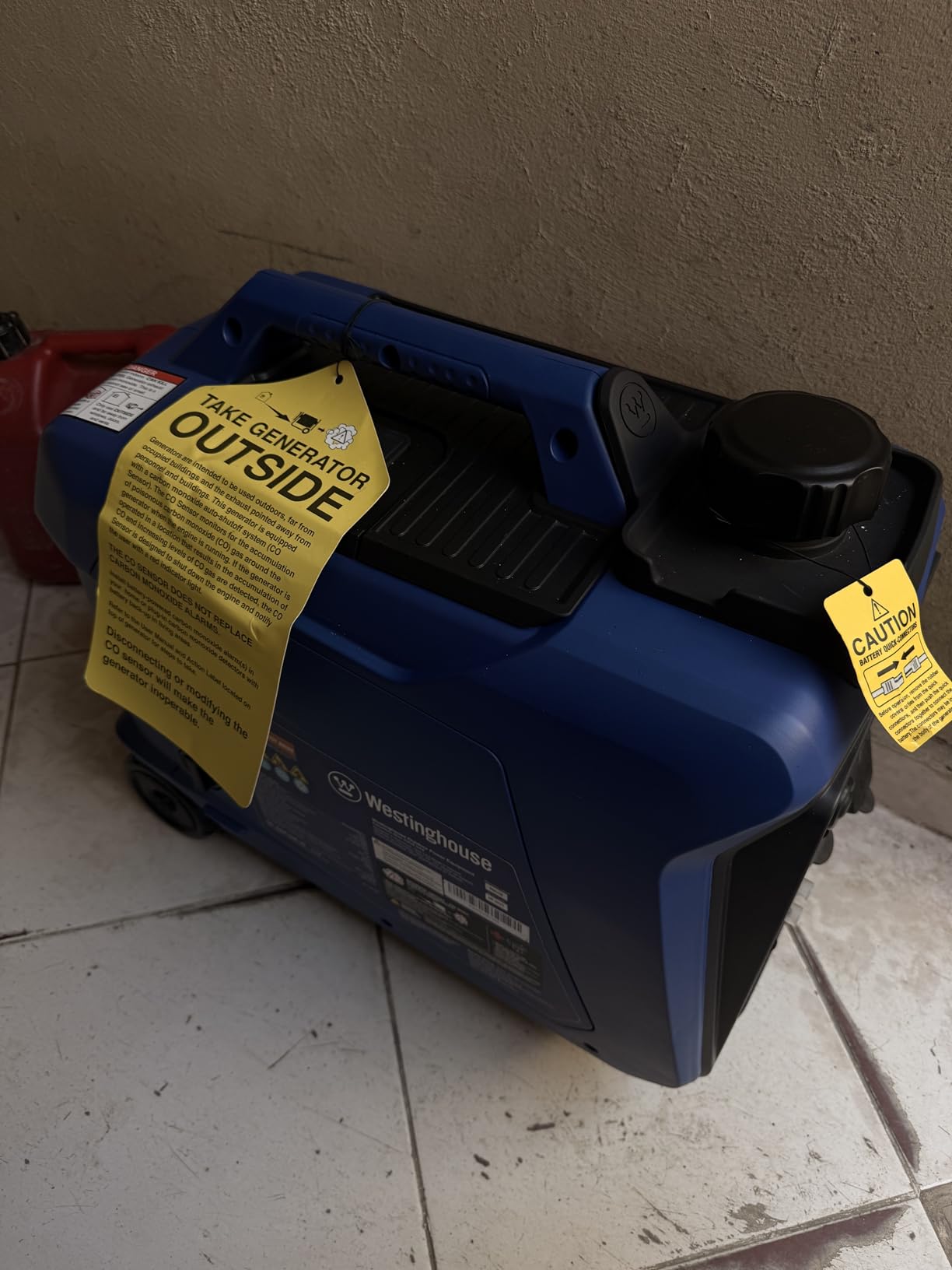 Westinghouse 4000 Peak Watt Super Quiet Dual Fuel Portable Inverter Generator, Remote Electric Start, Gas & Propane Powered, RV Ready, CO Sensor, Parallel Capable customer photo 1