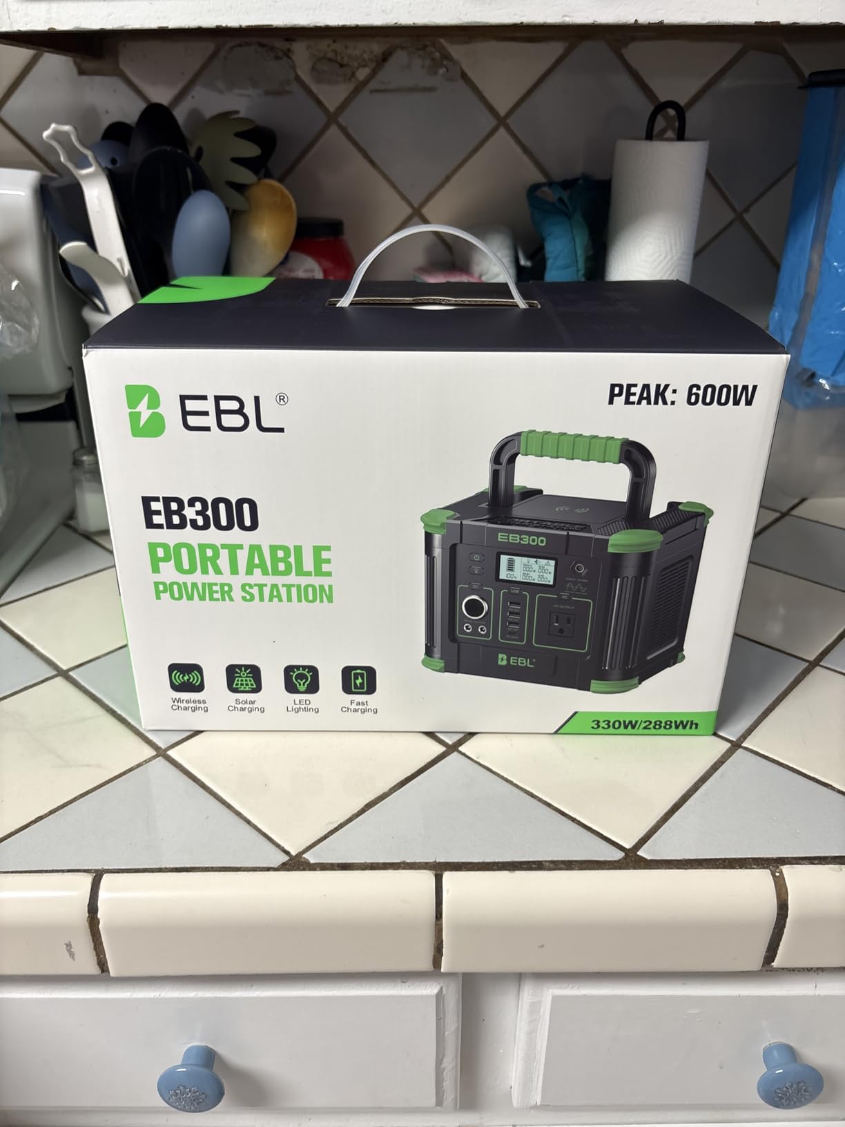 GRECELL Portable Power Station 300W, 288Wh Lithium Battery, 60W Fast Charging, Up to 300W(Peak 600W) AC Outlets customer photo 2