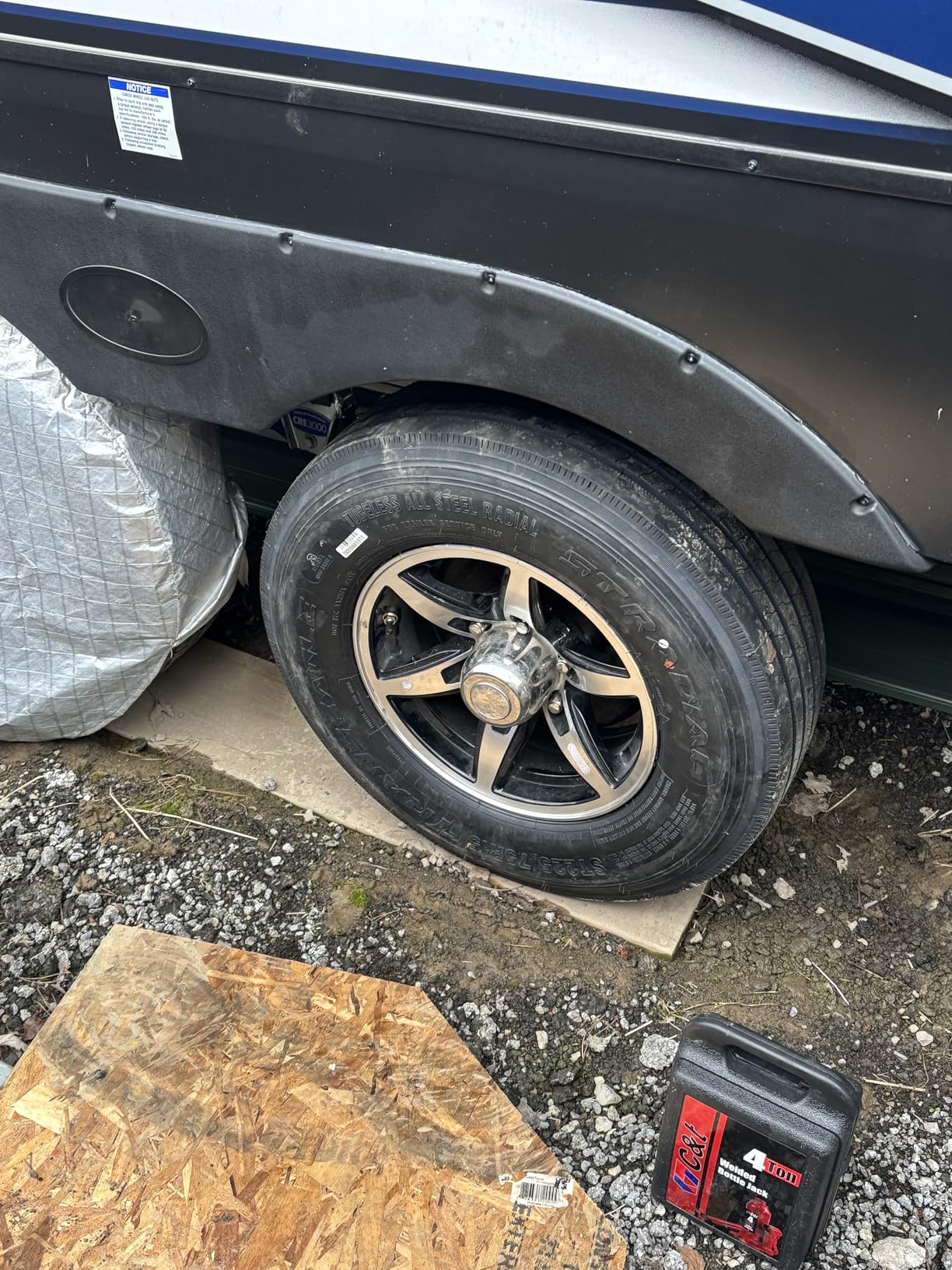 Transeagle ST Radial All Steel Heavy Duty Premium Trailer Radial Tire-ST225/75R15 Load Range G LRG 14-Ply BSW Black Side Wall customer photo 2