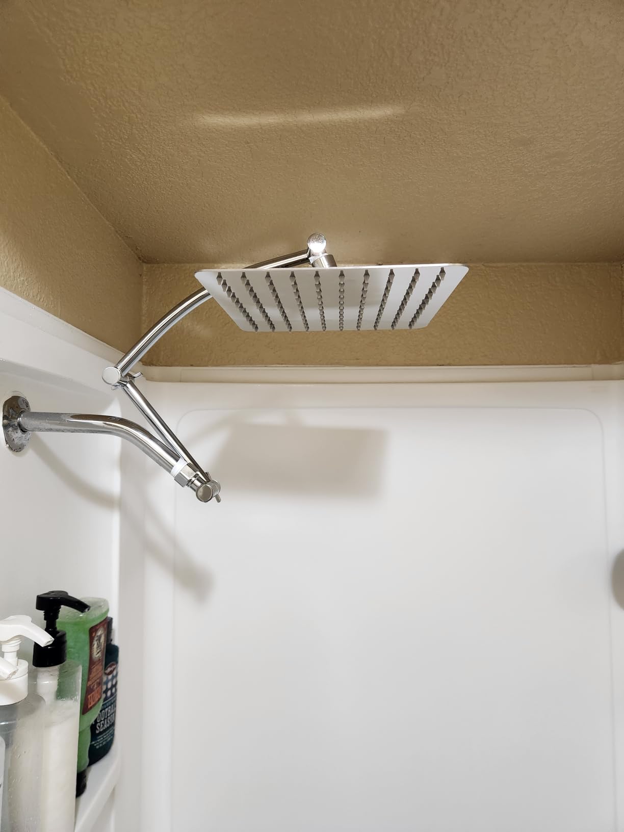 Hibbent All Metal cUPC Certified Rain Shower Head, 10'' High Pressure Rainfall Showerhead with 16