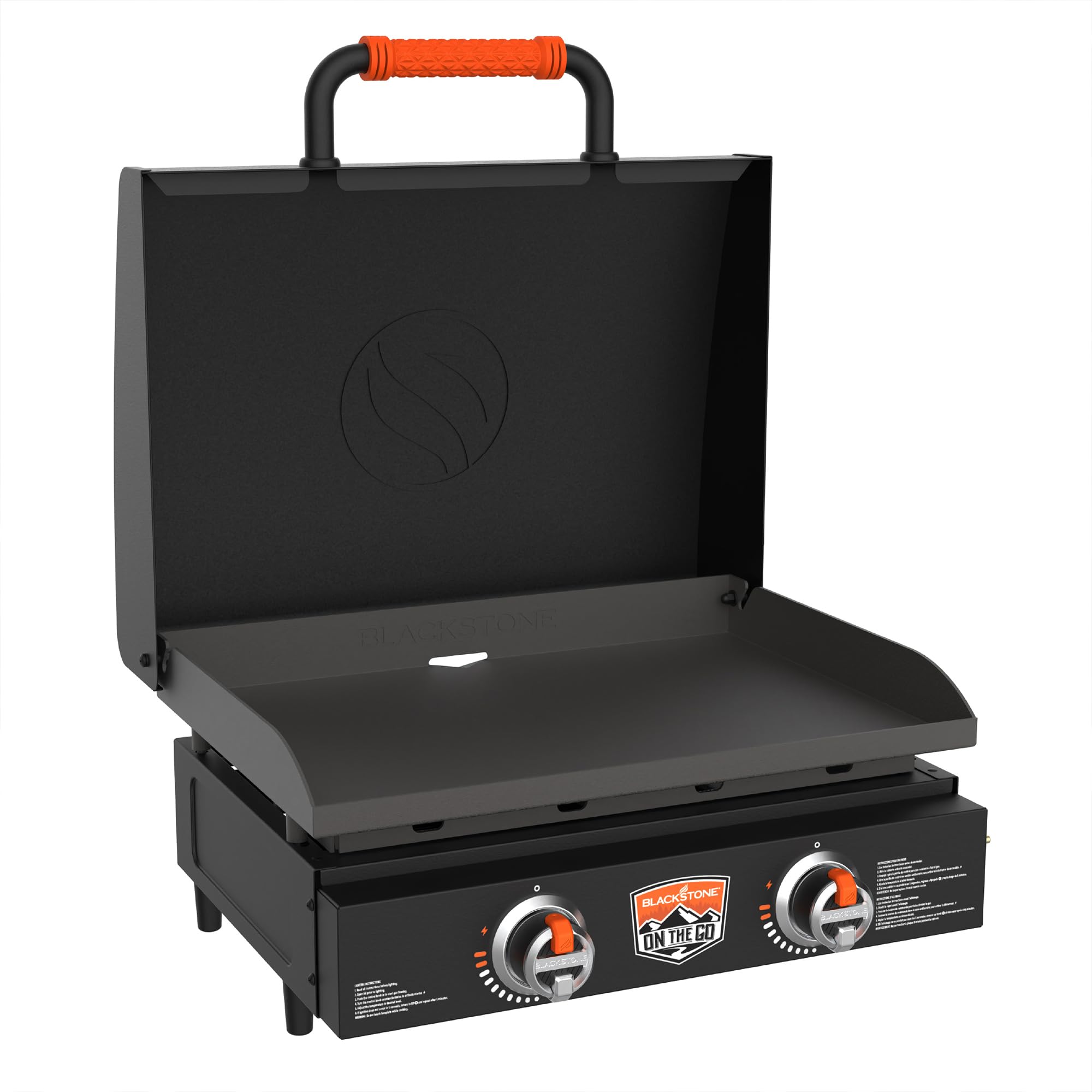 OTG 22 Inch Tabletop Griddle Plate with Built-In Hood, Black - Portable Outdoor Grill Appliances for Camping, Tailgate Grilling, and On-the-Go Kitchen Cooking customer photo 1
