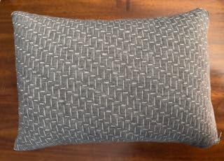 Small Shredded Memory Foam Pillow, Camping Pillow Travel Pillow - Compressible Medium Firm, Breathable Cover, Ideal Backpacking Hiking, Airplane and Car customer photo 1