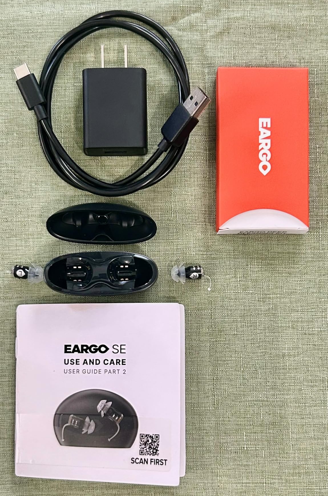 EARGO Eargo SE Self-Fitting FDA-Cleared OTC Adult Hearing Aids - Virtually Invisible CIC, Rechargeable, Lifetime Customer Support customer photo 1