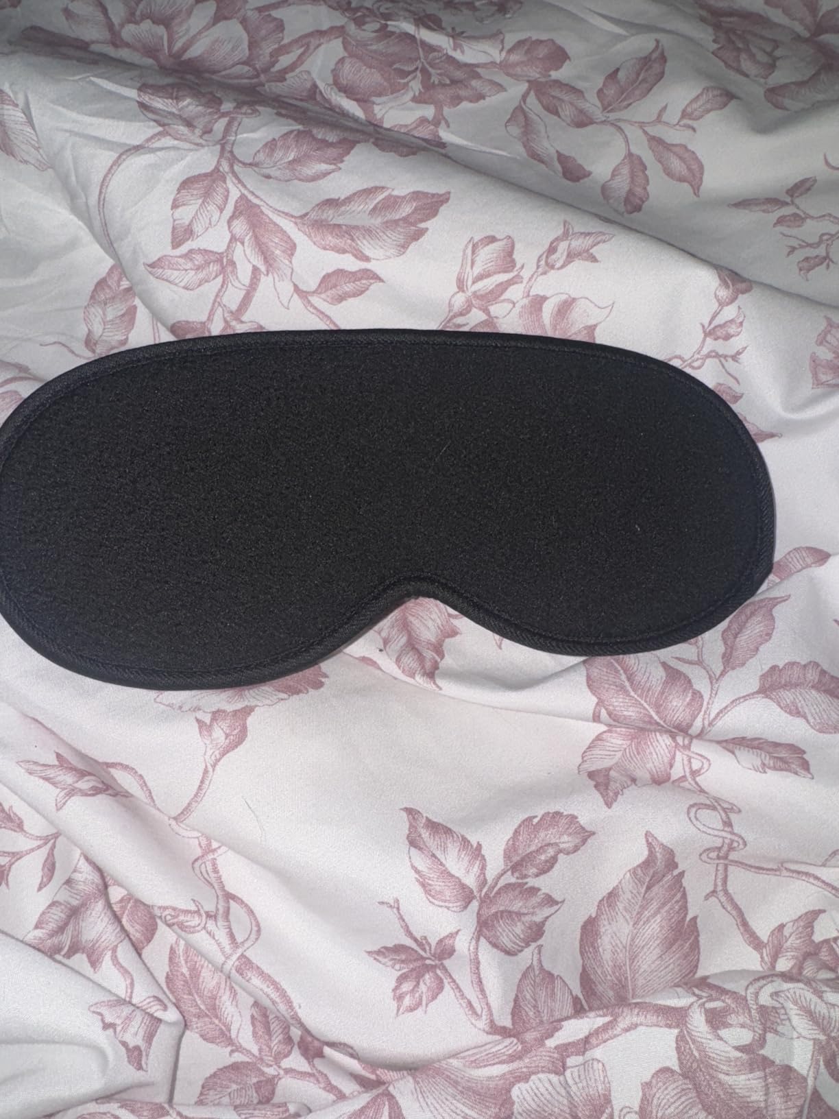 Gritin 100% Blackout Sleep Eye Mask - Zero Pressure, Ergonomic Design 3D Cutout Eye Movement and Eyelash Friendly customer photo 1