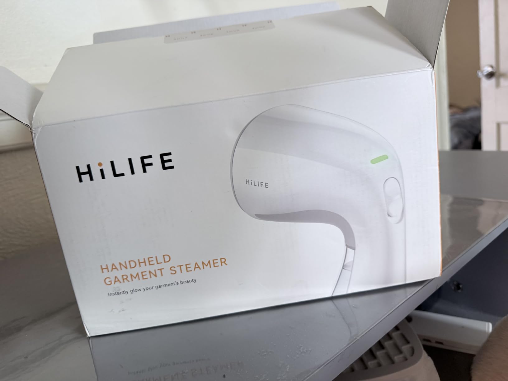 HiLIFE Upgraded Steamer for Clothes, Handheld & Portable, 1100W Powerful Steam, 300ml Big Capacity & No Leak Design, 30S Fast Heat-up customer photo 1