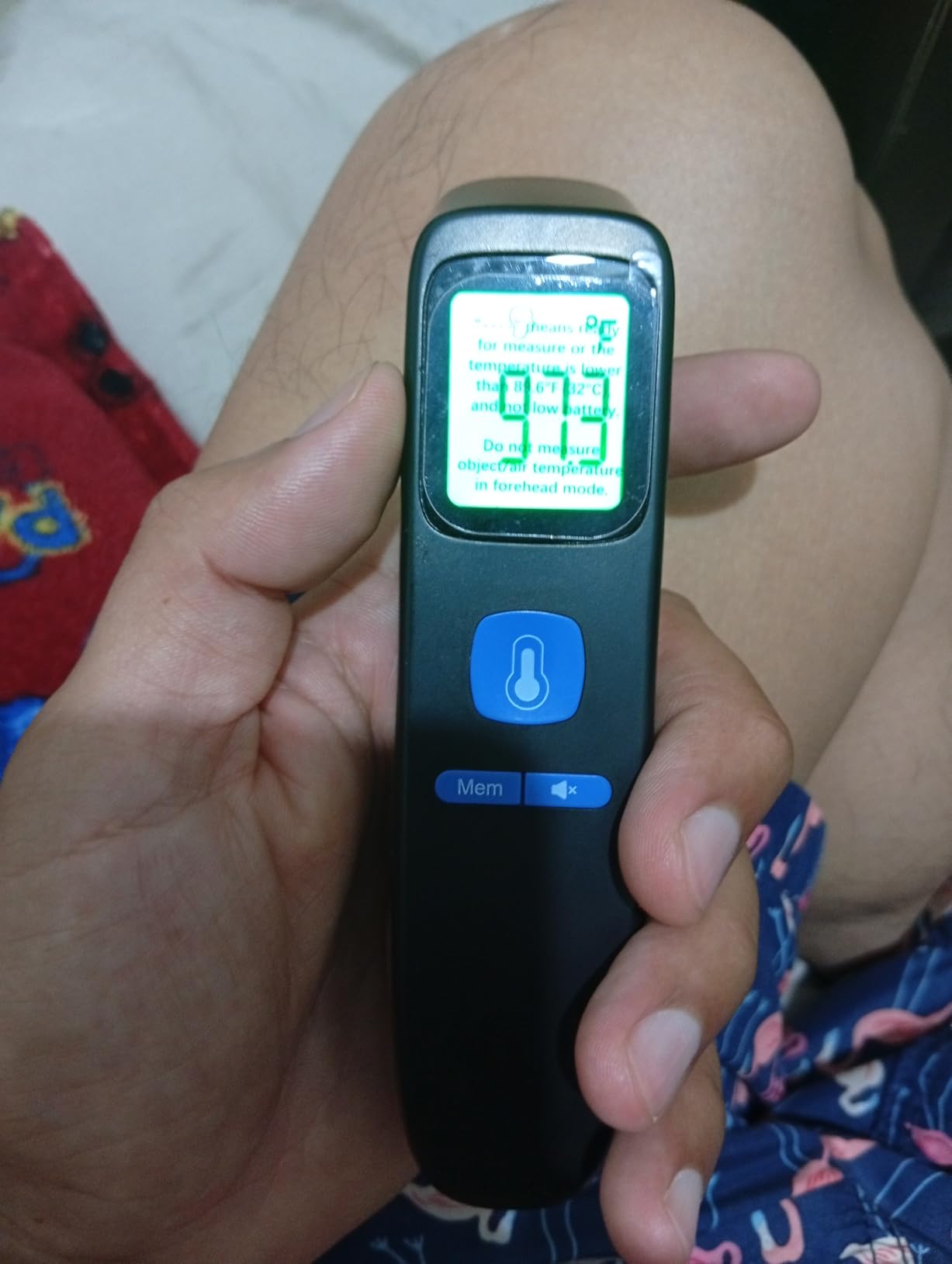 No-Touch Forehead Thermometer for Adults, Infrared Digital Baby Thermometer for Kids, Accurate Reading with Large Display, Mute Mode, Memory Recall, Fever Alarm customer photo 2