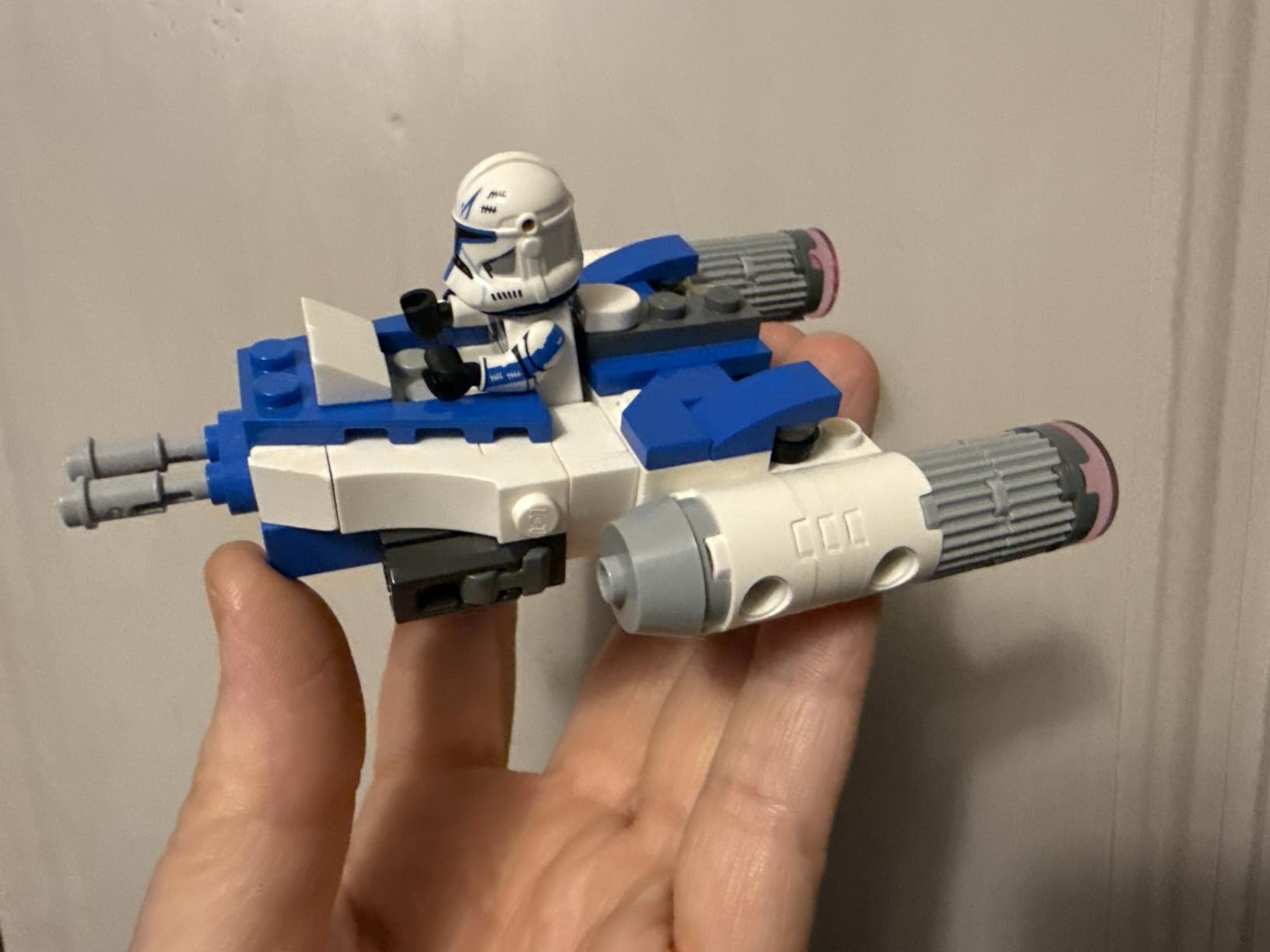 LEGO Star Wars: The Clone Wars Captain Rex Y-Wing Microfighter Building Set, Collectible Star Wars Y-Wing Toy for Kids with Captain Rex Minifigure, Gift for Boys & Girls Ages 6 and Up, 75391 customer photo 1