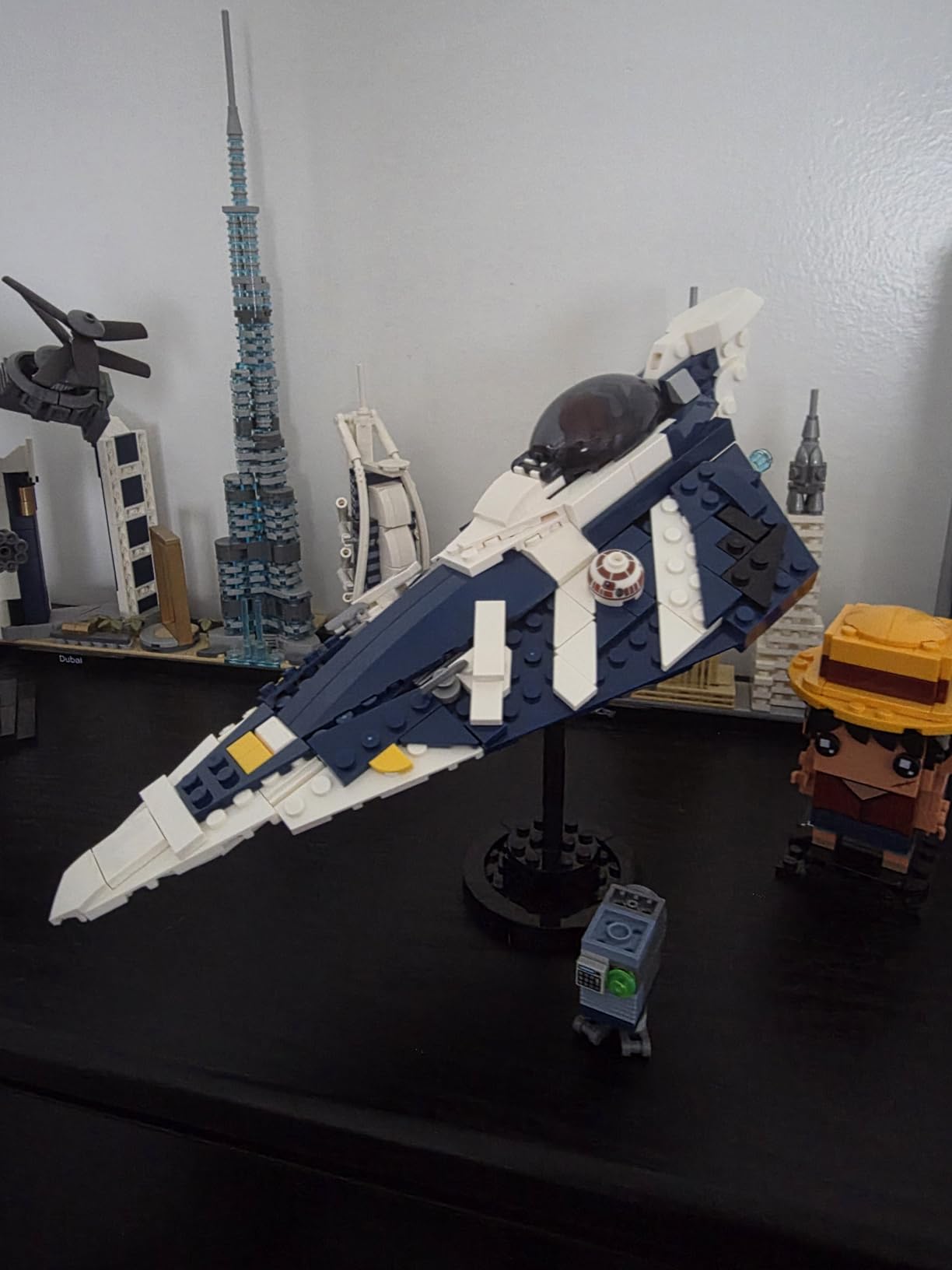 LEGO Star Wars Jedi Bob's Starfighter Buildable Toy Vehicle, Brick Built Star Wars Starship with Jedi Bob Minifigure, Birthday Gift Idea for Boys, Girls or Any Fan Ages 8 and Up, 75388 customer photo 1