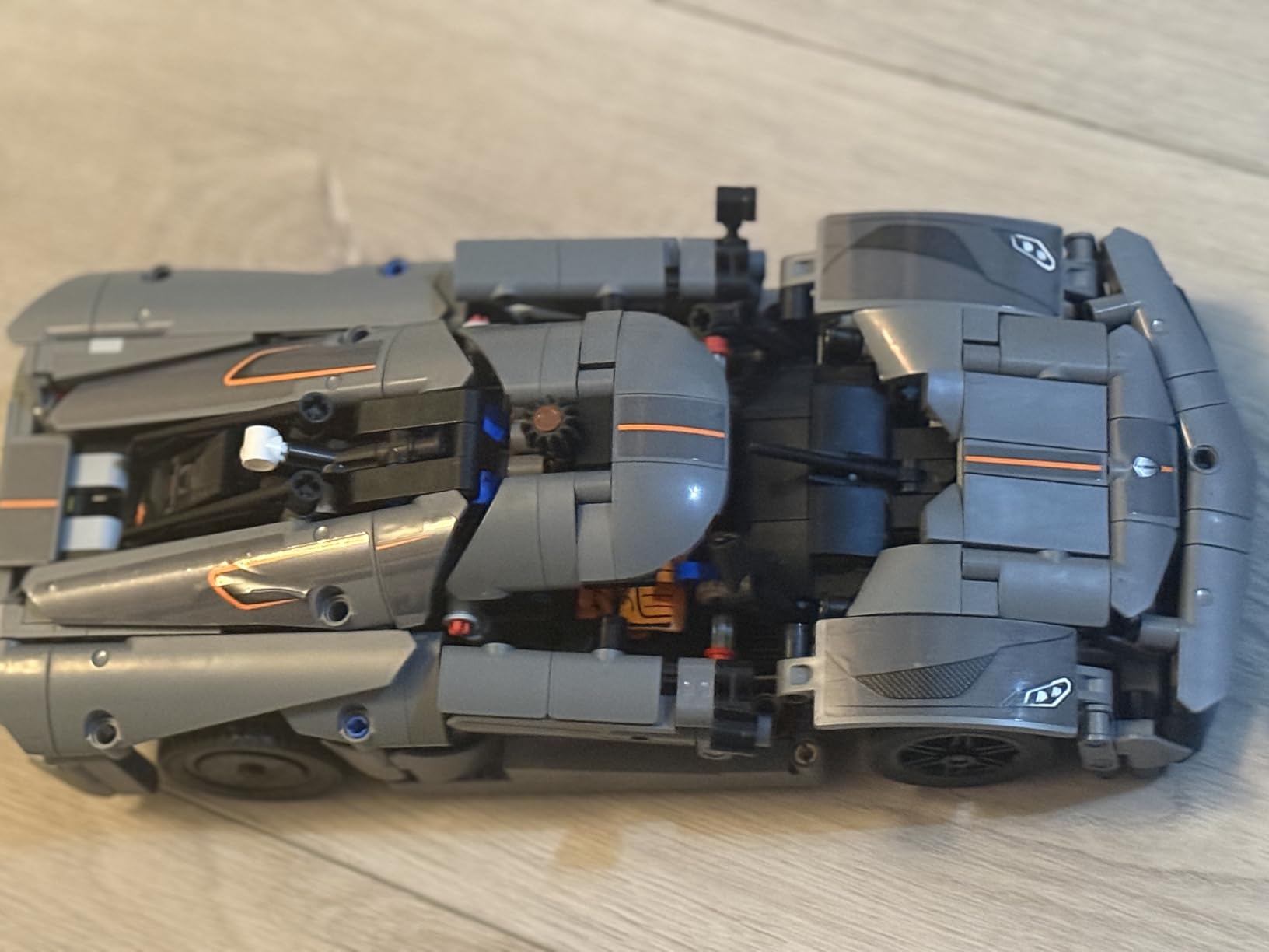 Technic Koenigsegg Jesko Absolut Grey Hypercar, Sports Car Building Set for Boys and Girls, Vehicle Racing for Kids, Buildable Model Kit, Sport Car Toy, Motor Enthusiasts' Gift, 42173 customer photo 2