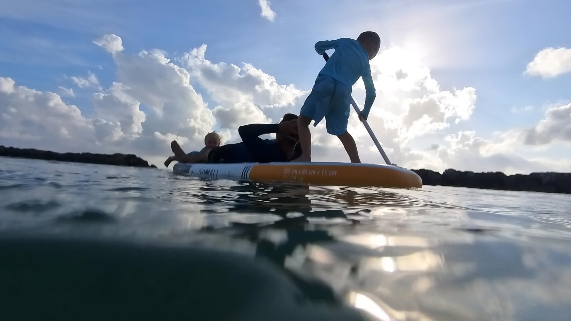 Paddle Board, Inflatable Stand Up SUP Paddle Boards for Adults & Youths of All Skill Levels, Wide & Non-Slip Deck Design Blow Up Paddleboards with Premium Accessories & Storage Bag customer photo 2
