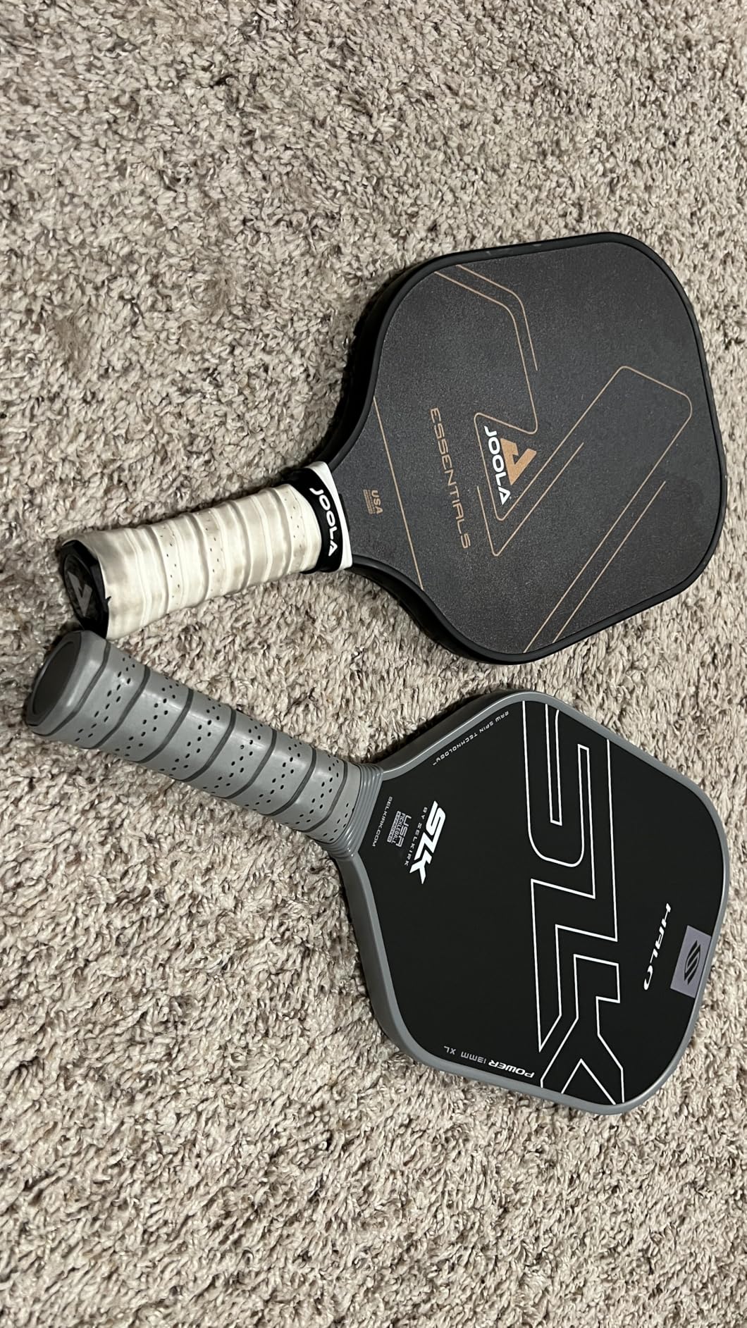 Selkirk Sport SLK Halo Raw Carbon Fiber Pickleball Paddle | Designed in The USA | Choose The T700 Raw Carbon Fiber Power, 18k Ultraweave Control, or Aramid Fiber Linkweave Thermoformed Pro customer photo 2