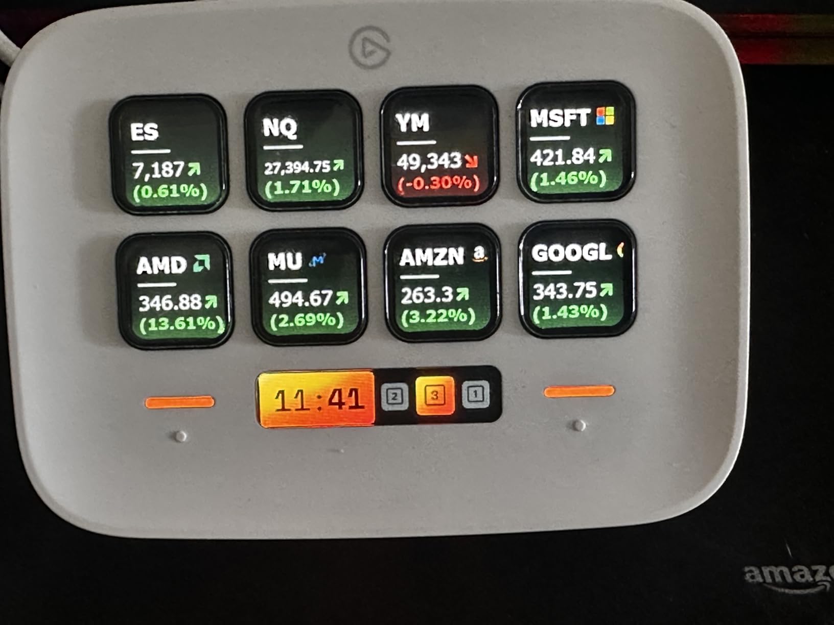 Stream Deck Neo - 8 Customizable Keys, 2 Touch Points, Speed Through Tasks & Workflows - Control Word, Excel, PowerPoint, Teams, Zoom, Spotify and More, Drag-n-Drop Setup - Works with Mac & PC customer photo 1