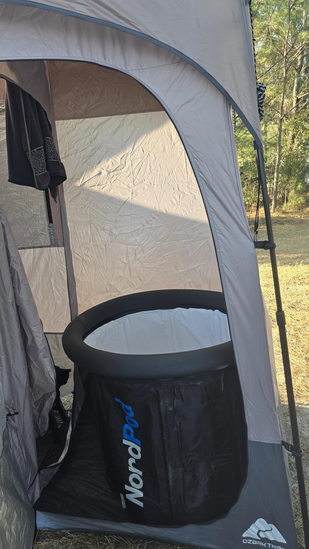 LifePro NordPod Recovery Ice Tub - Portable Cold Plunge Tub for Ice Bath Recovery & Cold Water Therapy - Ice Bath Tub for Athletes - Indoor/Outdoor Cold Plunge Tub Outdoor with All-Weather Lid customer photo 1