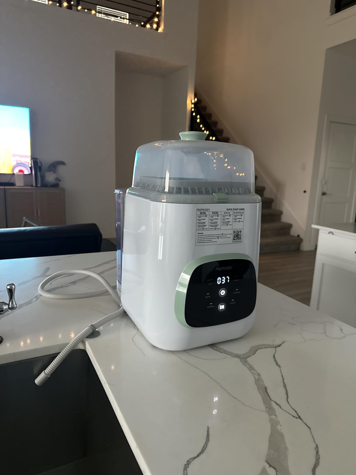 Momcozy KleanPal Pro Baby Bottle Washer, Sterilizer & Dryer - All-in-One Cleaning Machine for Bottles, Pump Parts & Baby Essentials customer photo 2