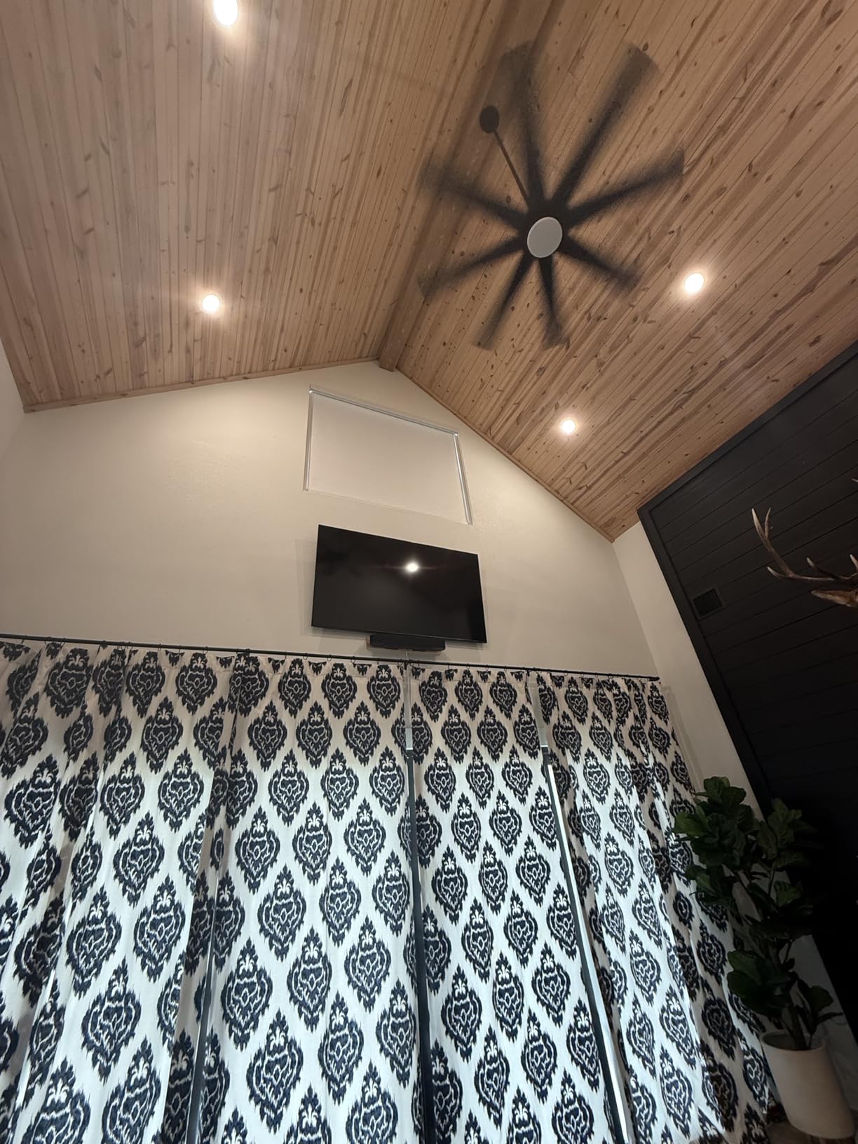Bringnox Motorized Blinds with Remote, 100% Blackout Smart Roller Blinds Compatible with Apple Homekit Google Home and Alexa Via HUB, and Customized (Linen Stone-01) customer photo 1