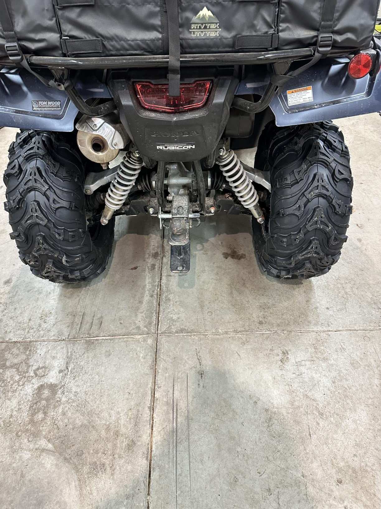 Tusk Mud Force ATV Tire Set - 26x9-12 Front & 26x11-12 Rear - 6-Ply Heavy-Duty Off-Road Tires (Set of 4) customer photo 1
